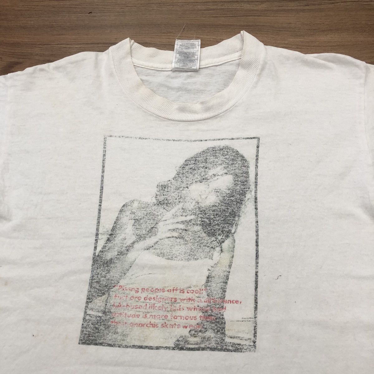 Vintage Vintage Fuct Anarchic Skate Wear Shirt Skateboards Size US M / EU 48-50 / 2 - 2 Thumbnail