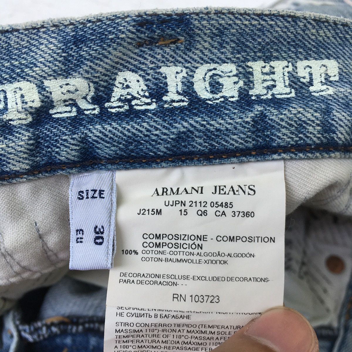 Armani GIORGIO ARMANI LIMITED EDITION DISTRESSED JEANS Size US 30 / EU 46 - 8 Thumbnail