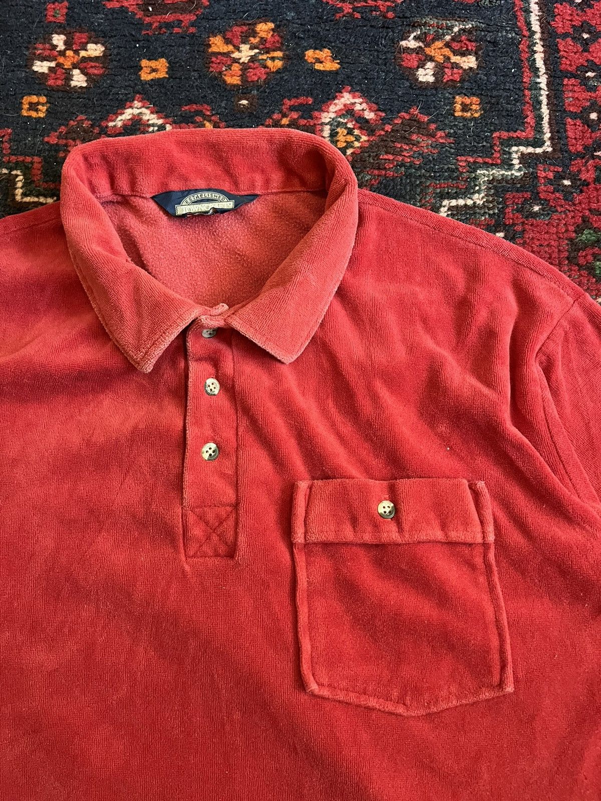 Vintage Vintage 70s terry cloth sweatshirt Size US M / EU 48-50 / 2 - 3 Thumbnail