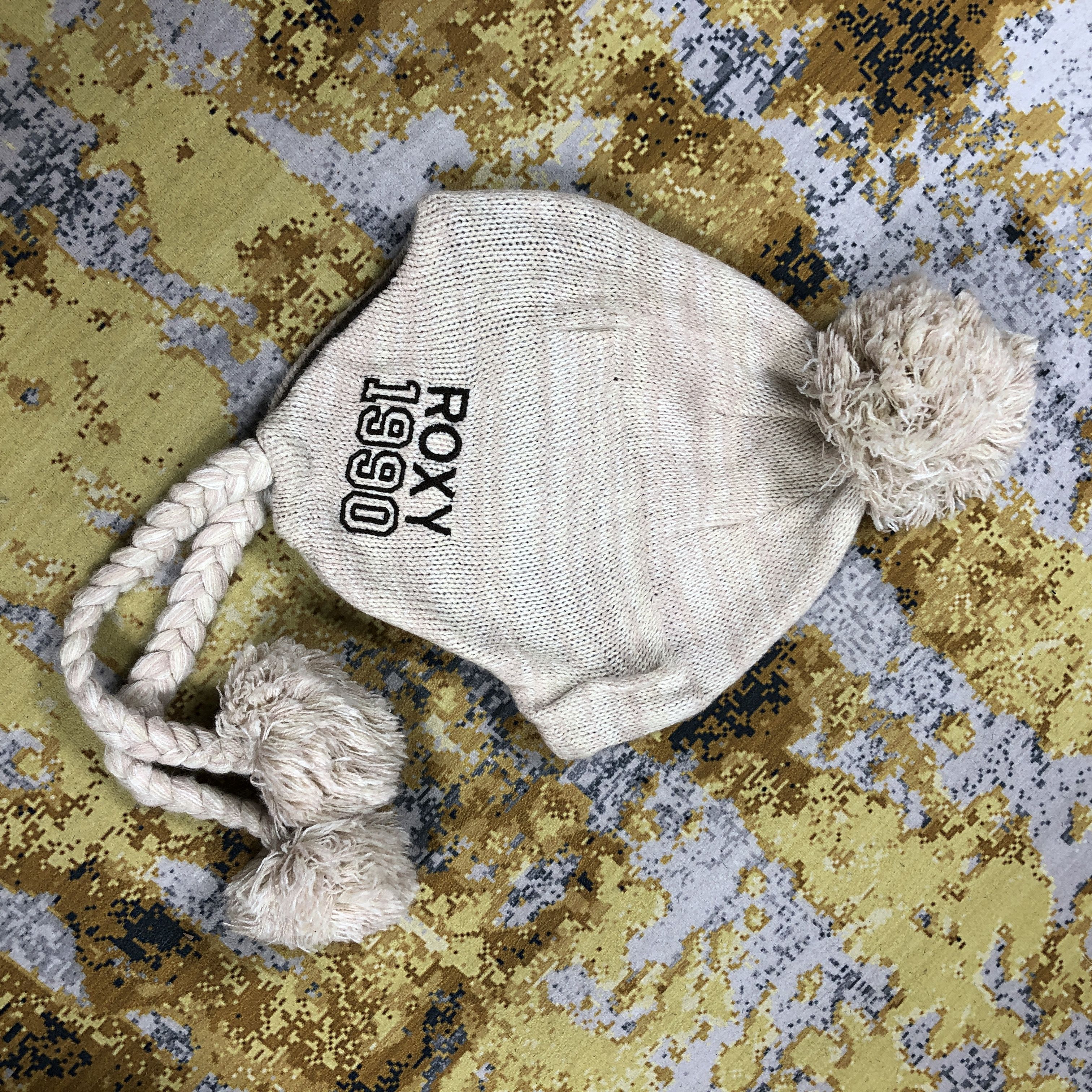 Vintage Vintage Roxy Ear Flat Hat Beanie B2048 Size ONE SIZE - 4 Thumbnail