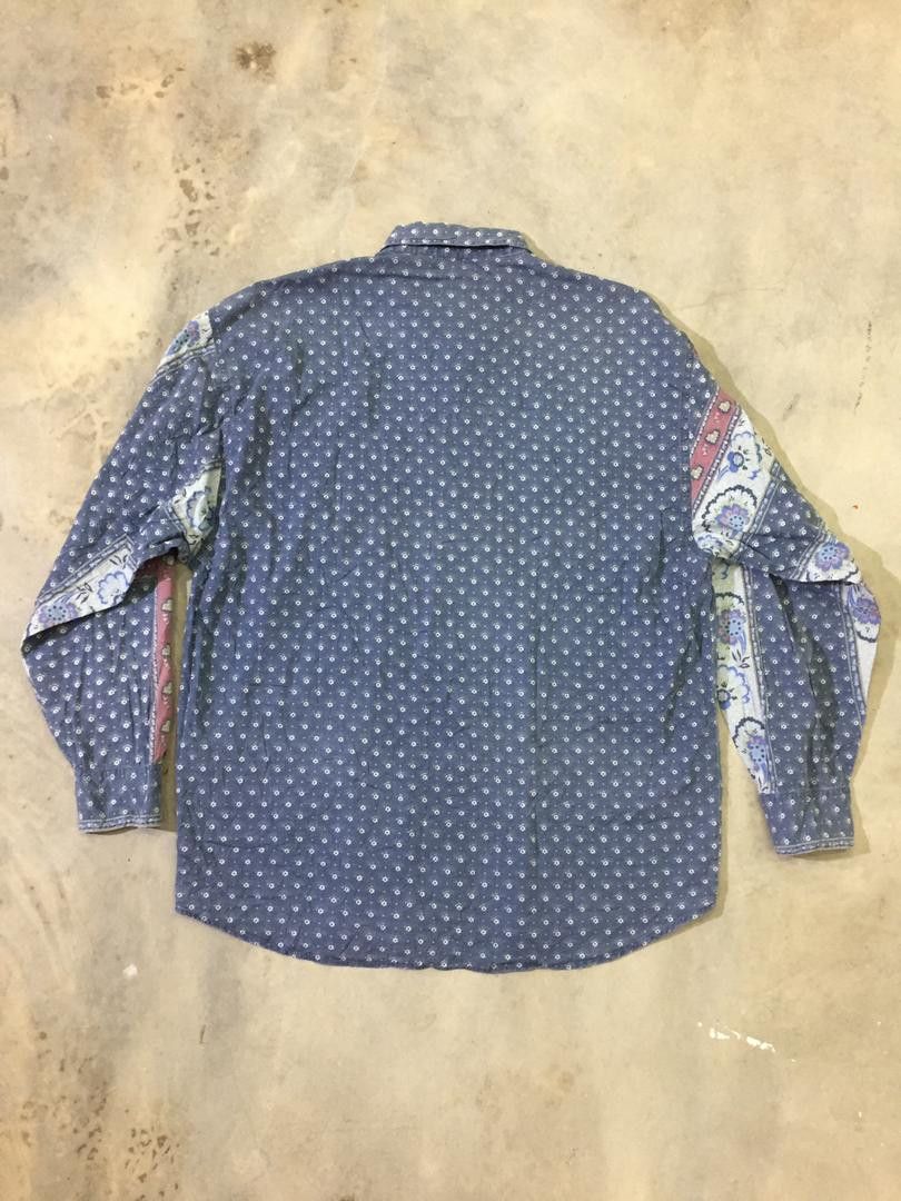 Japanese Brand × Vintage SUDBURY CHIPS paisley print button-ups shirt Size US L / EU 52-54 / 3 - 14 Thumbnail