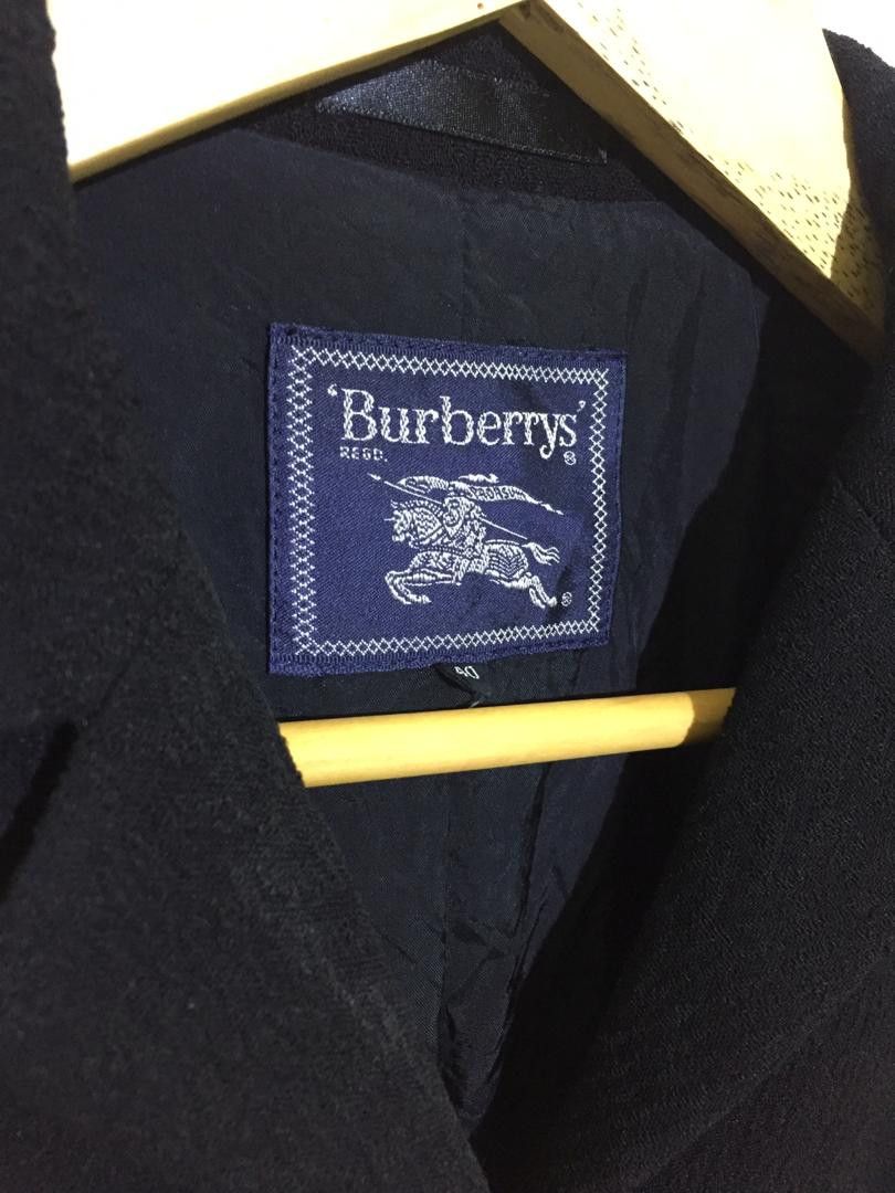 Burberry Women Blazers Burberry Wool Tailored Black Size S / US 4 / IT 40 - 4 Thumbnail
