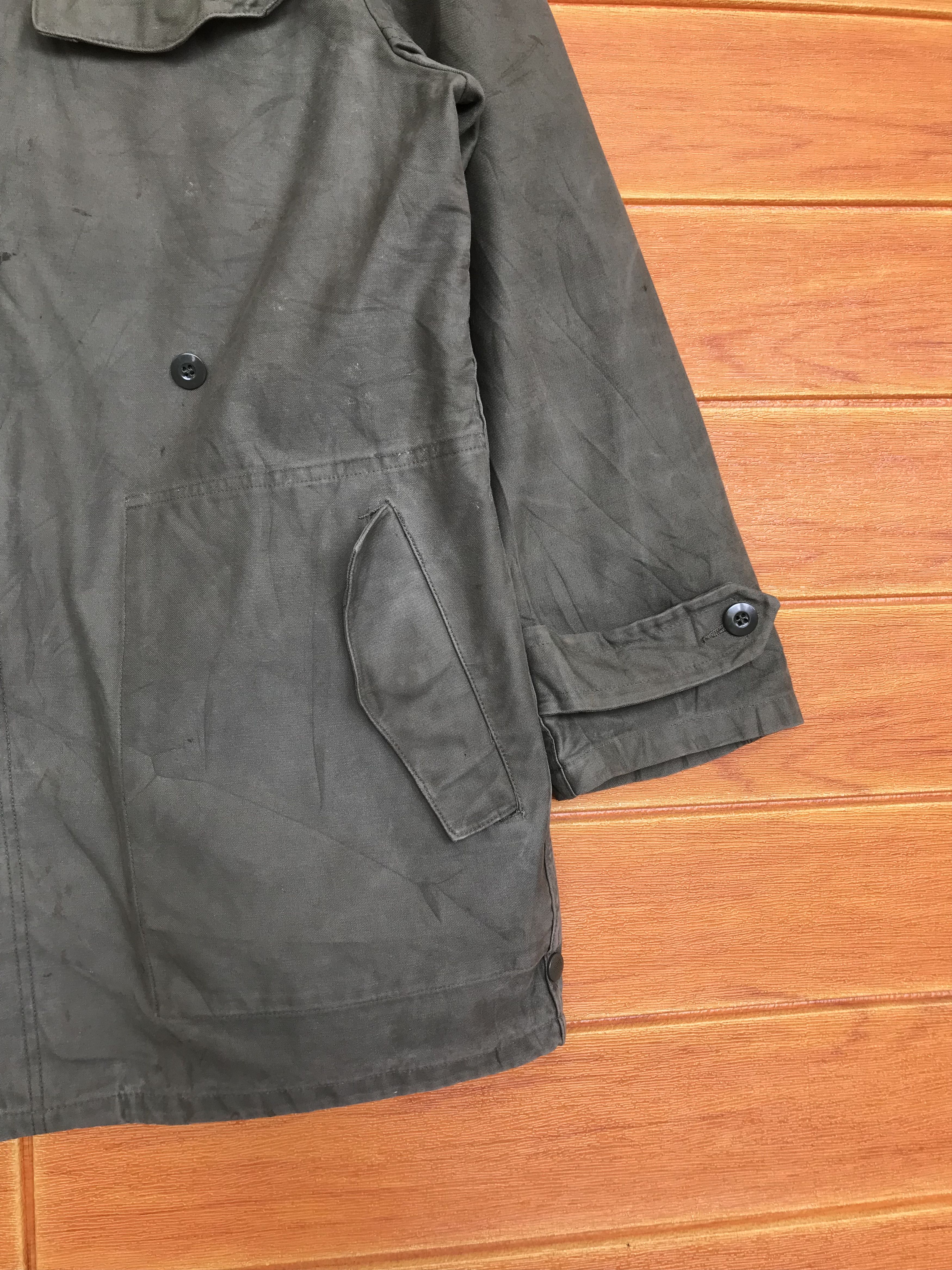 Vintage Vintage 1982 Feuchter Ringelai Germany Army Hooded Jacket Size US L / EU 52-54 / 3 - 5 Thumbnail
