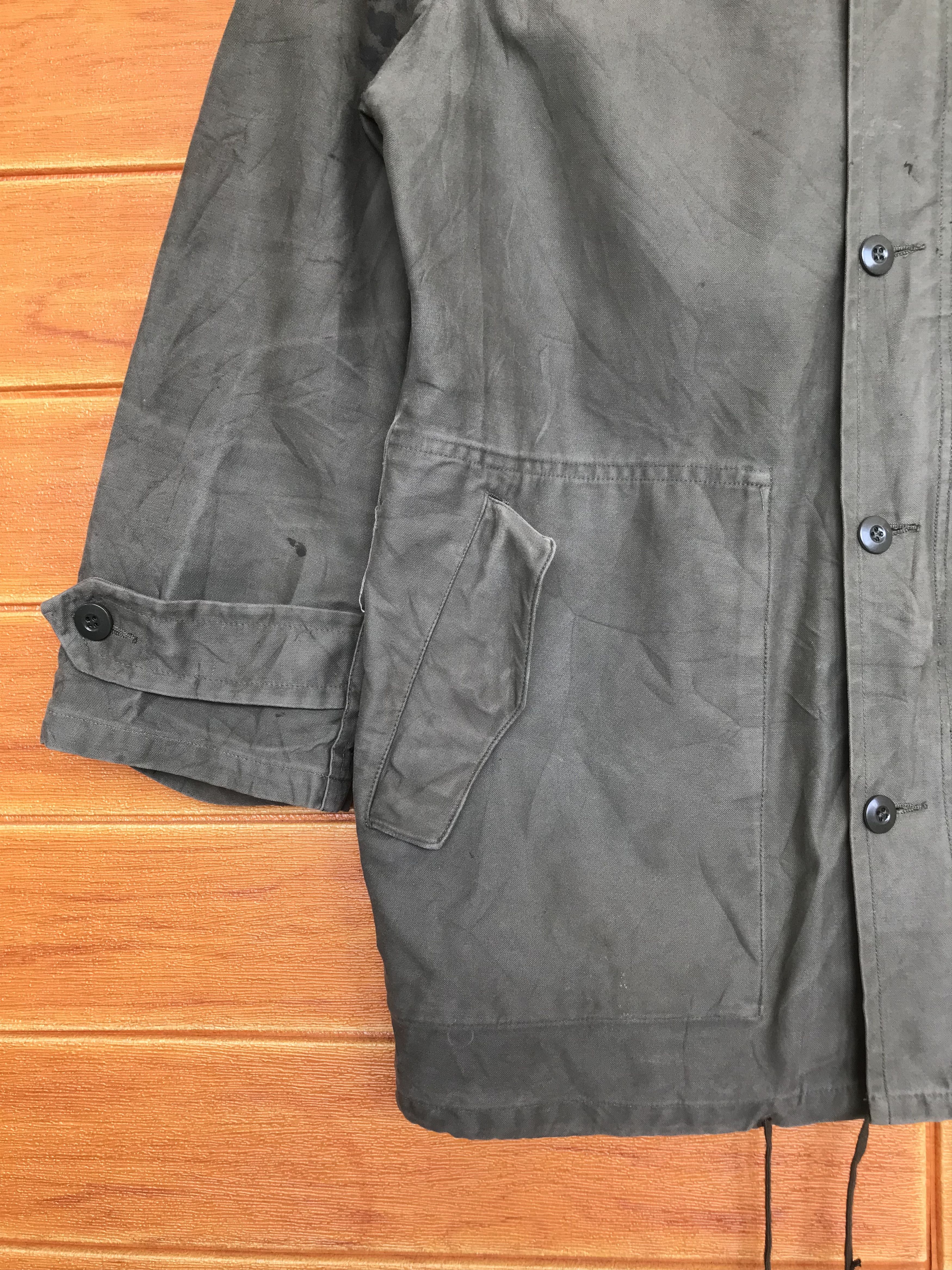 Vintage Vintage 1982 Feuchter Ringelai Germany Army Hooded Jacket Size US L / EU 52-54 / 3 - 4 Thumbnail