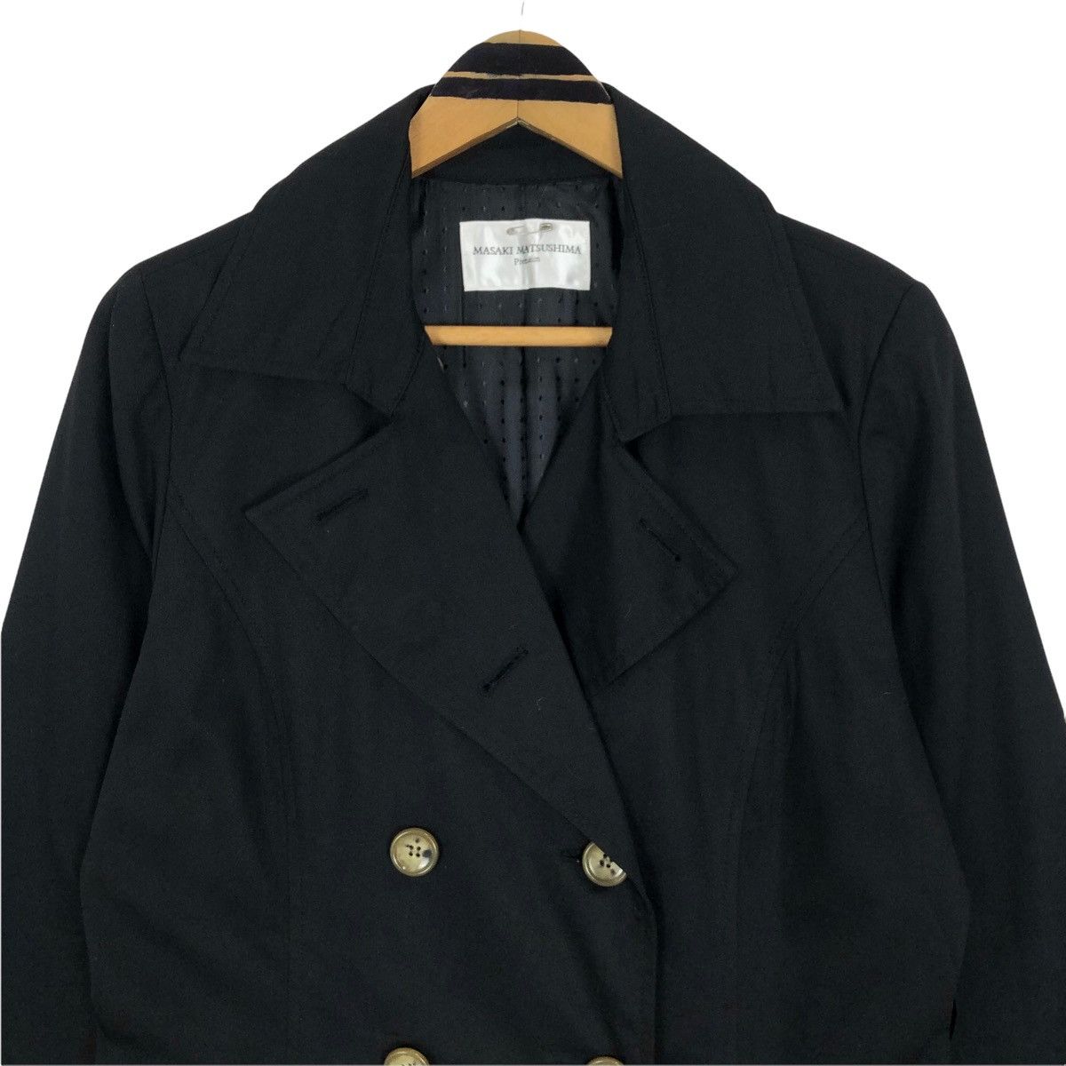 Masaki Matsushima Vintage Masaki Matsushima Premium Trench Coat Size US S / EU 44-46 / 1 - 18 Thumbnail