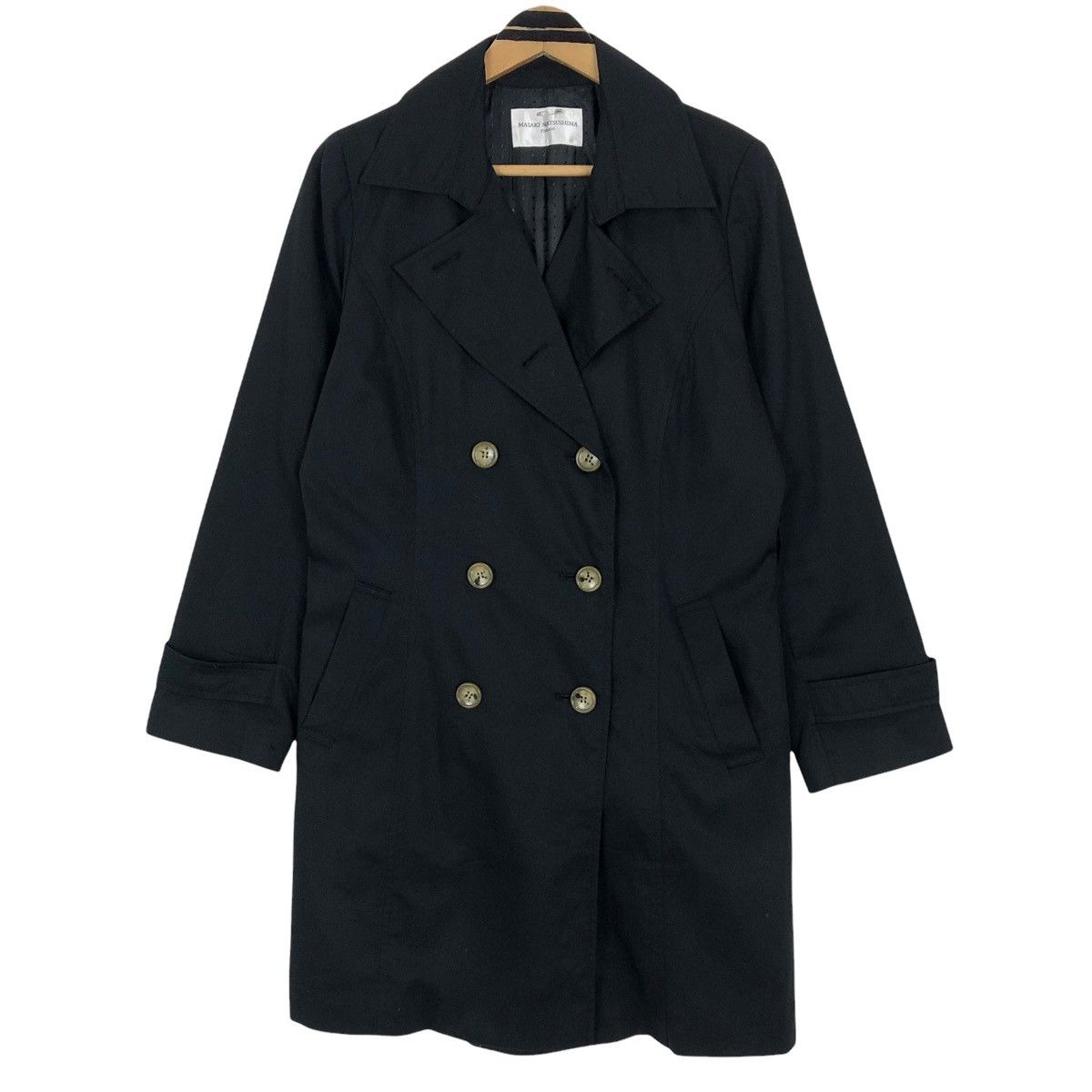 Masaki Matsushima Vintage Masaki Matsushima Premium Trench Coat Size US S / EU 44-46 / 1 - 16 Thumbnail