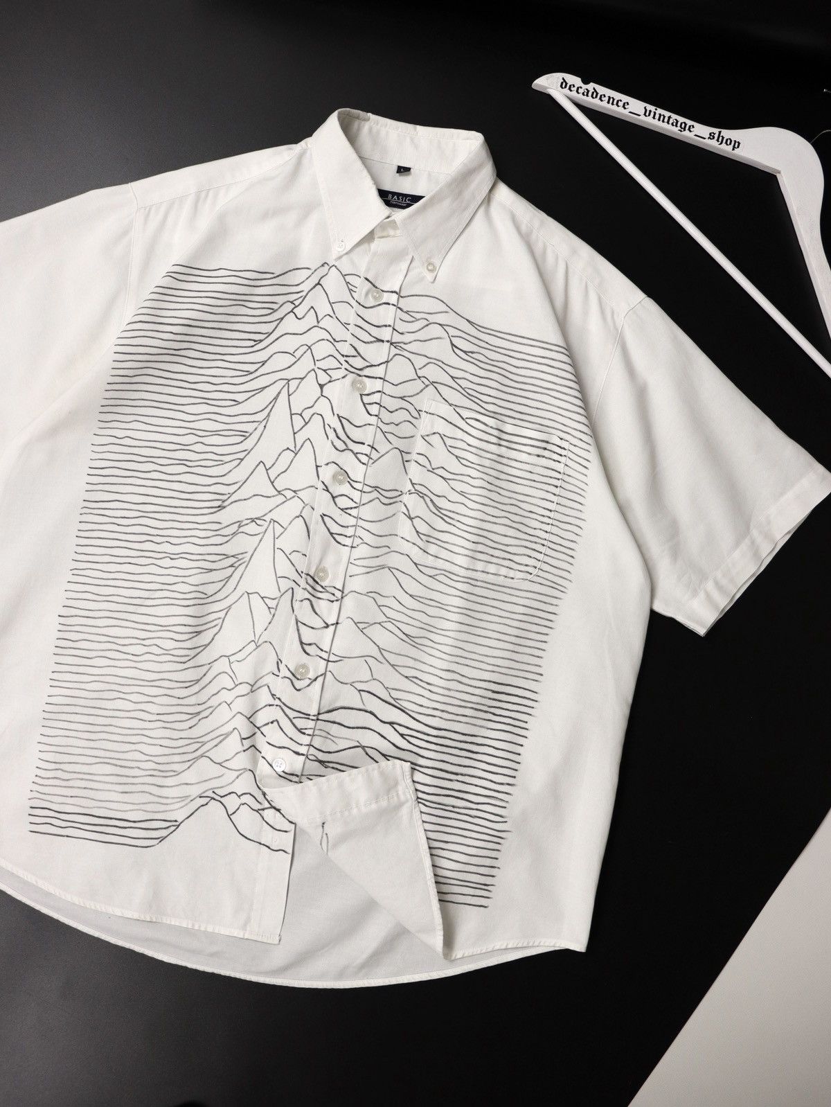 Band Tees Custom handmade joy division pocket shirt nirvana vtg smiths Size US L / EU 52-54 / 3 - 2 Thumbnail