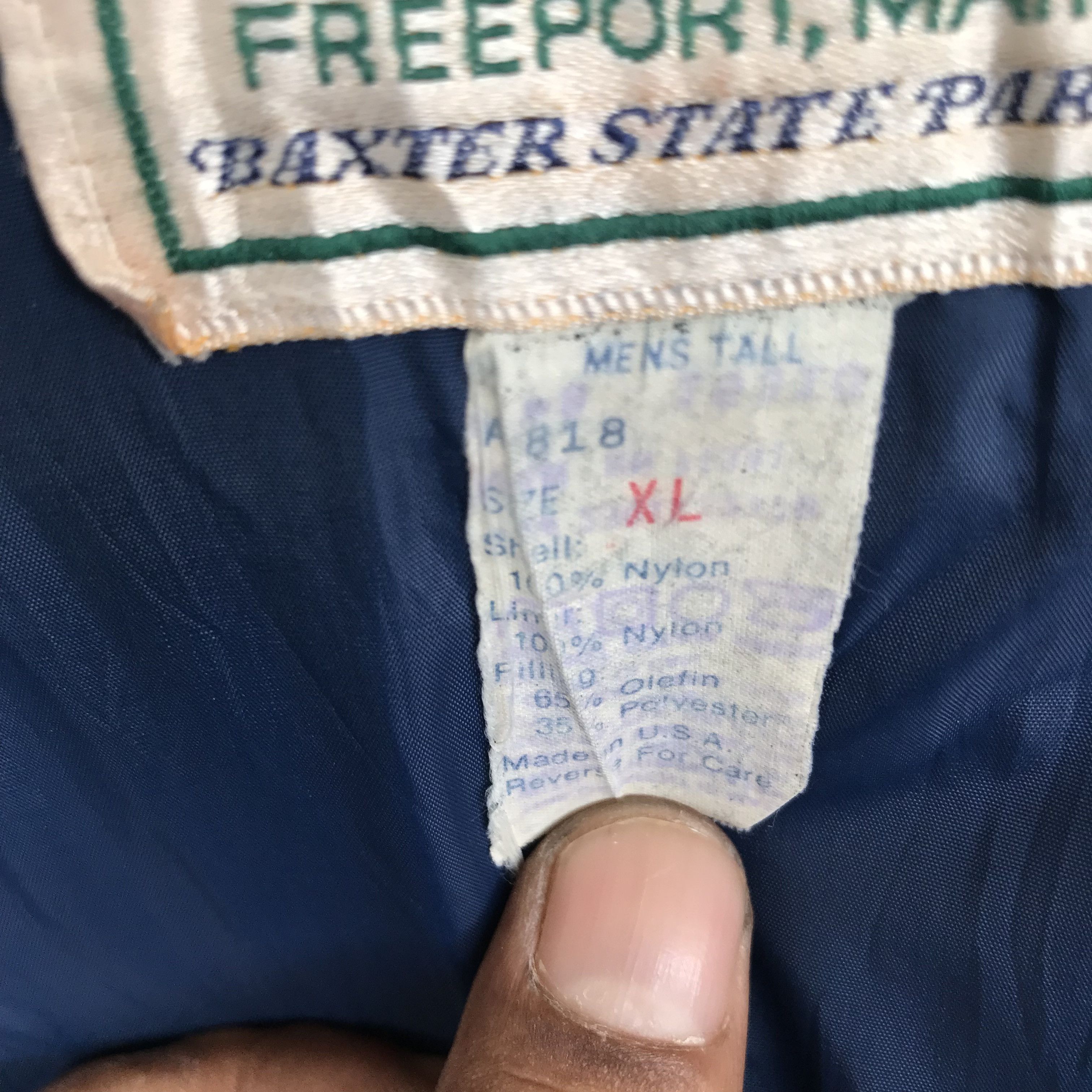 L.L. Bean Vintage 80S L.L. BEAN Puffer Jacket Size US XL / EU 56 / 4 - 13 Thumbnail