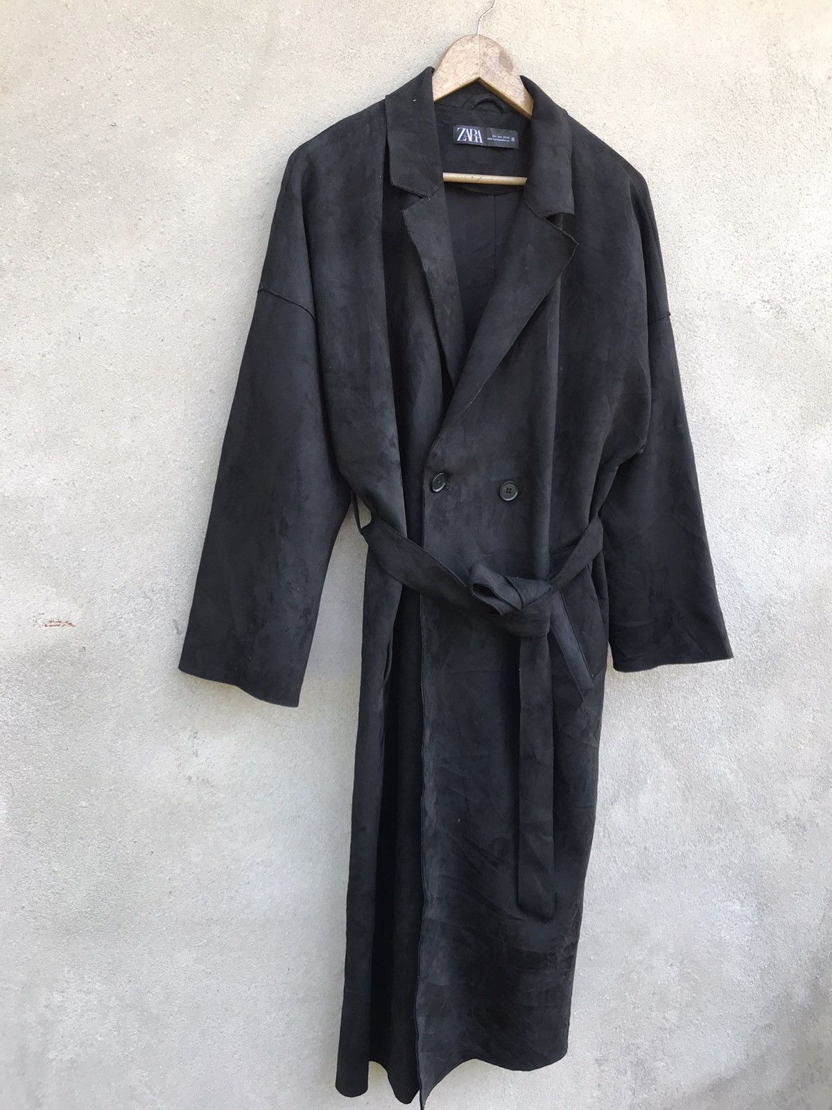 Beauty Beast × Japanese Brand × Zara VINTAGE ZARA TRENCH COAT JACKET Size US L / EU 52-54 / 3 - 4 Thumbnail
