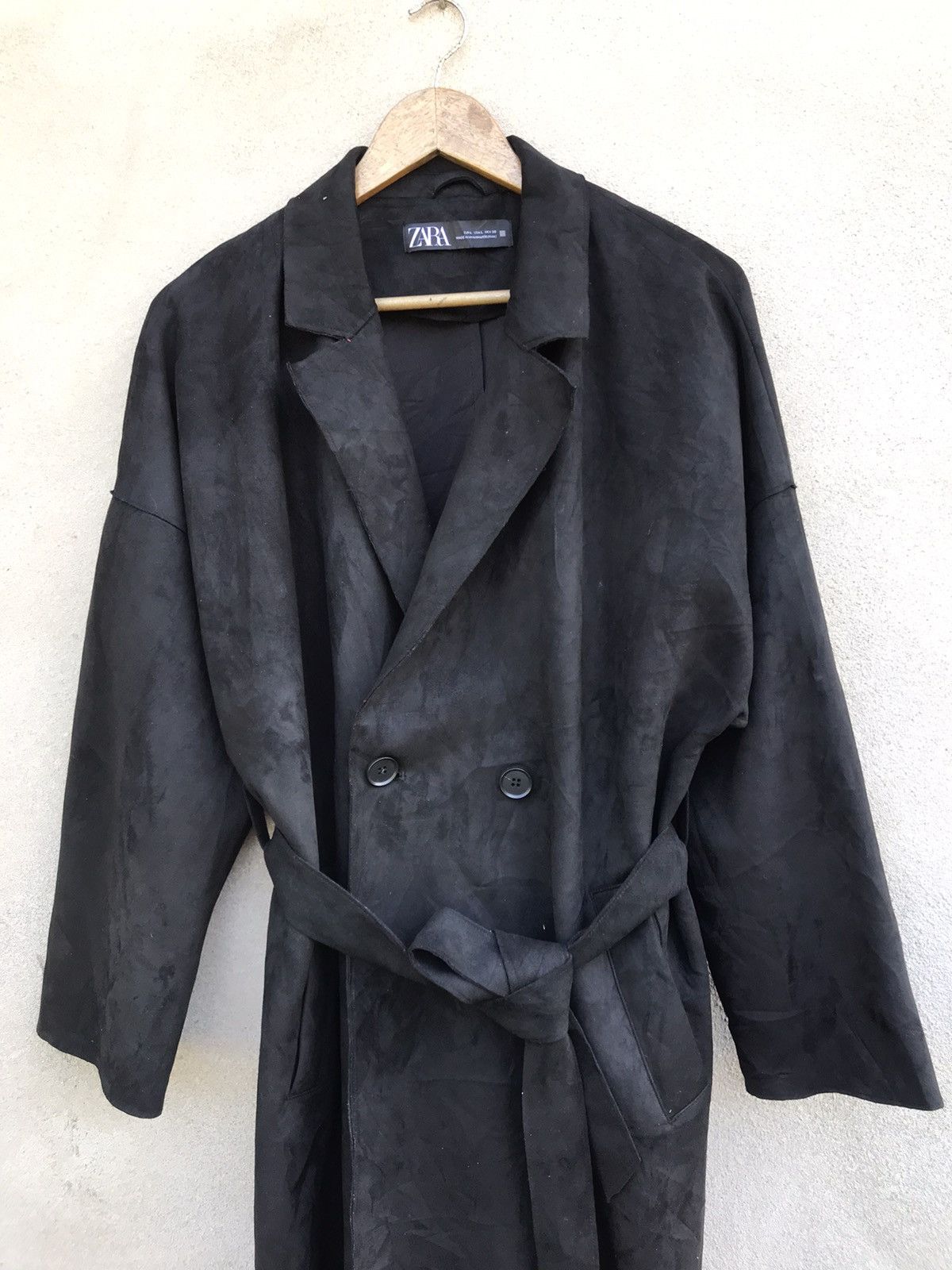 Beauty Beast × Japanese Brand × Zara VINTAGE ZARA TRENCH COAT JACKET Size US L / EU 52-54 / 3 - 5 Thumbnail