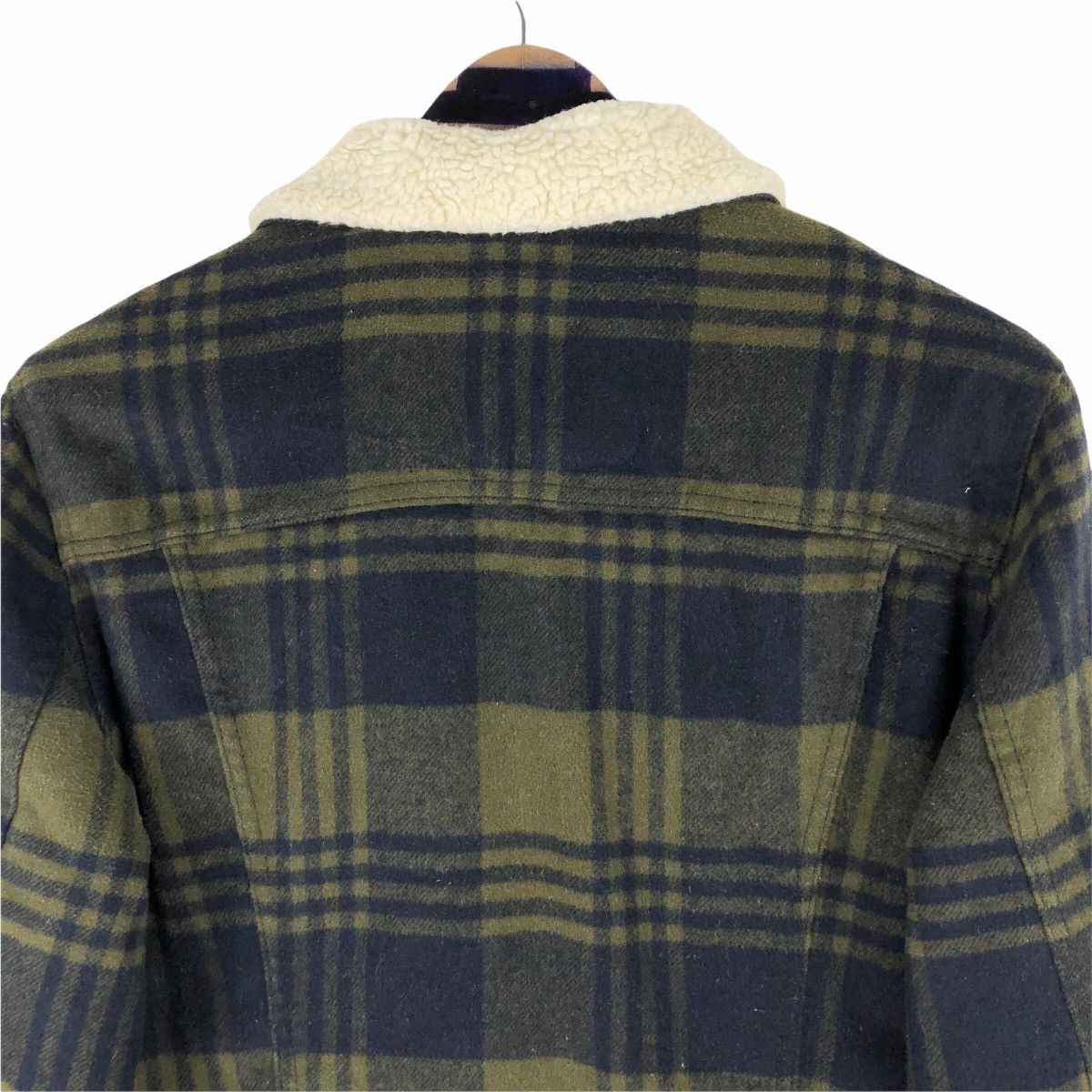 Levi's Levis Strauss Tartan Shearling Sweater Size US S / EU 44-46 / 1 - 13 Thumbnail