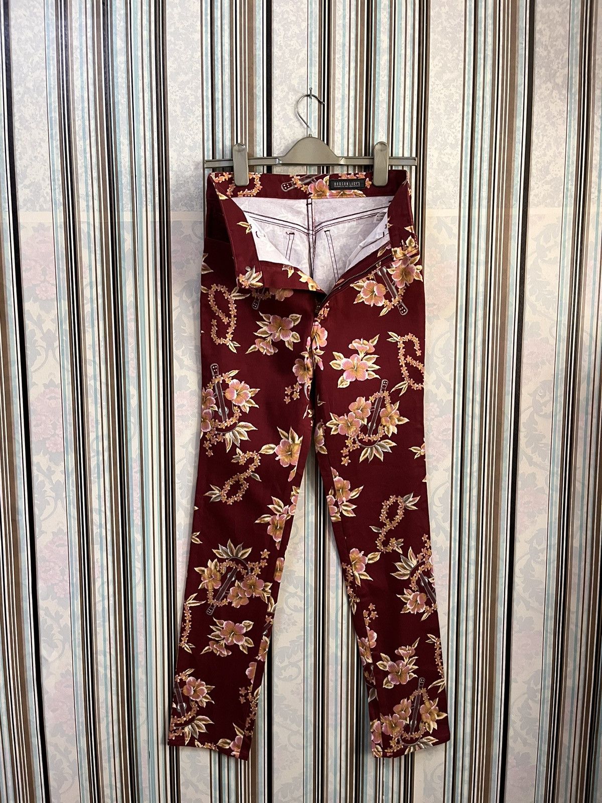 Japanese Brand bobson aloha printed kula girl #D3 Size 26" / US 2 / IT 38 - 4 Thumbnail