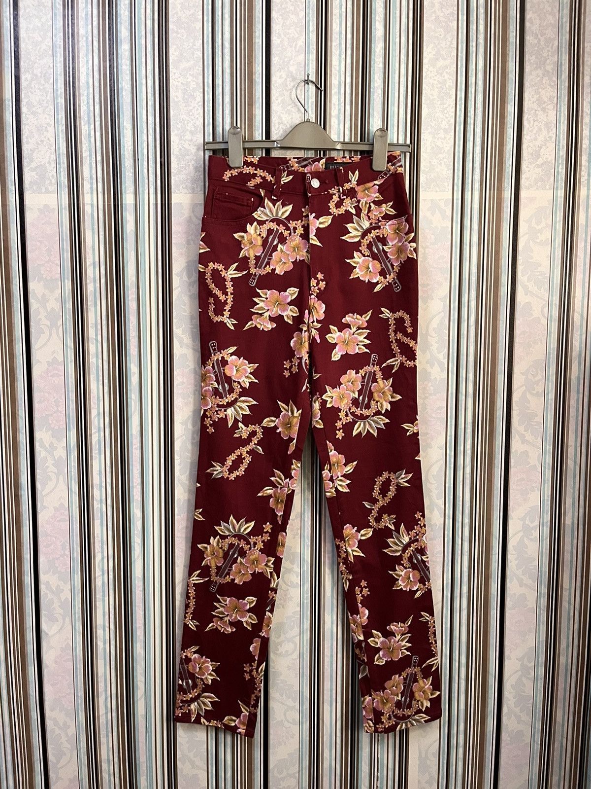 Japanese Brand bobson aloha printed kula girl #D3 Size 26" / US 2 / IT 38 - 1 Thumbnail