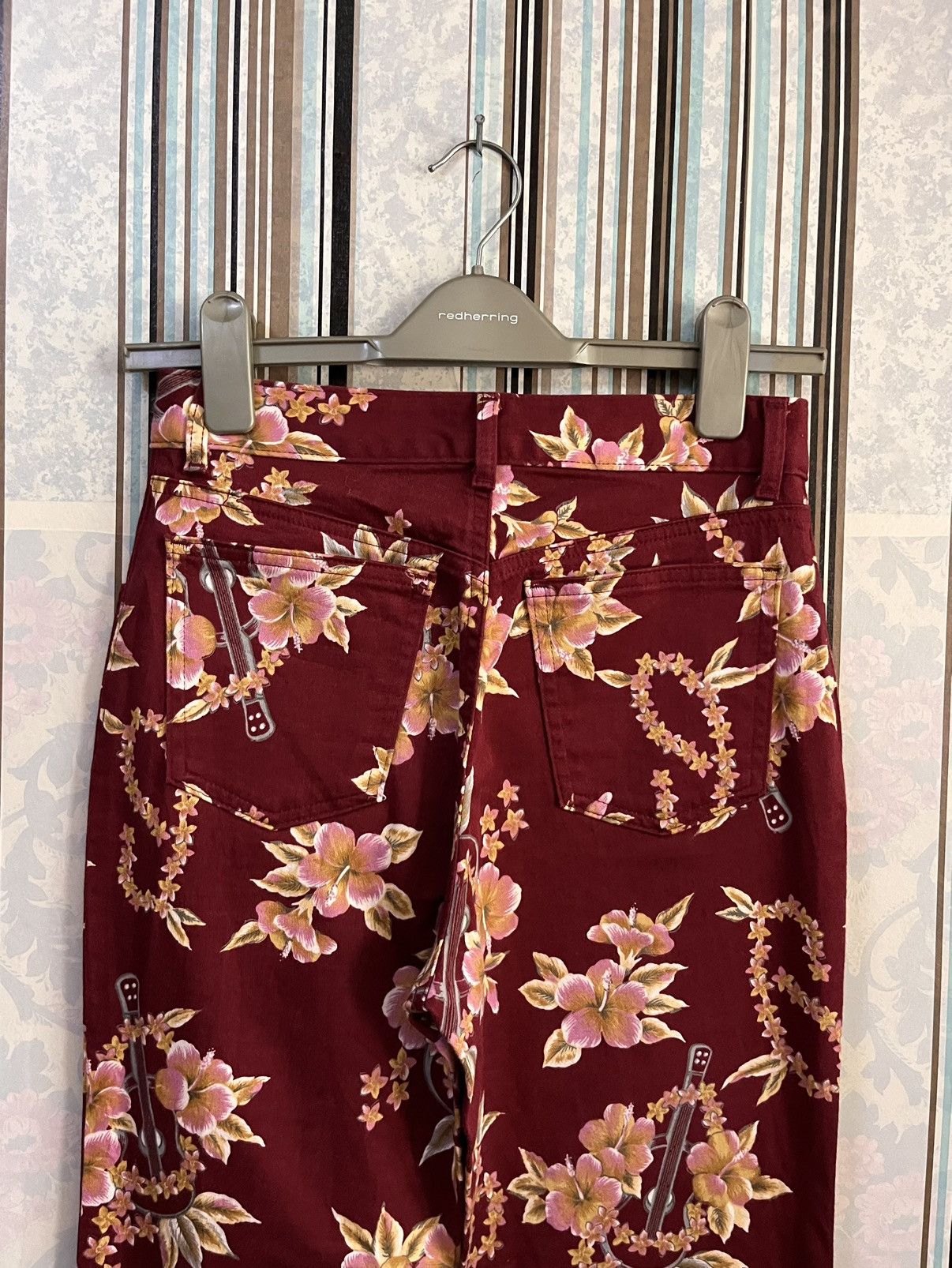 Japanese Brand bobson aloha printed kula girl #D3 Size 26" / US 2 / IT 38 - 3 Thumbnail