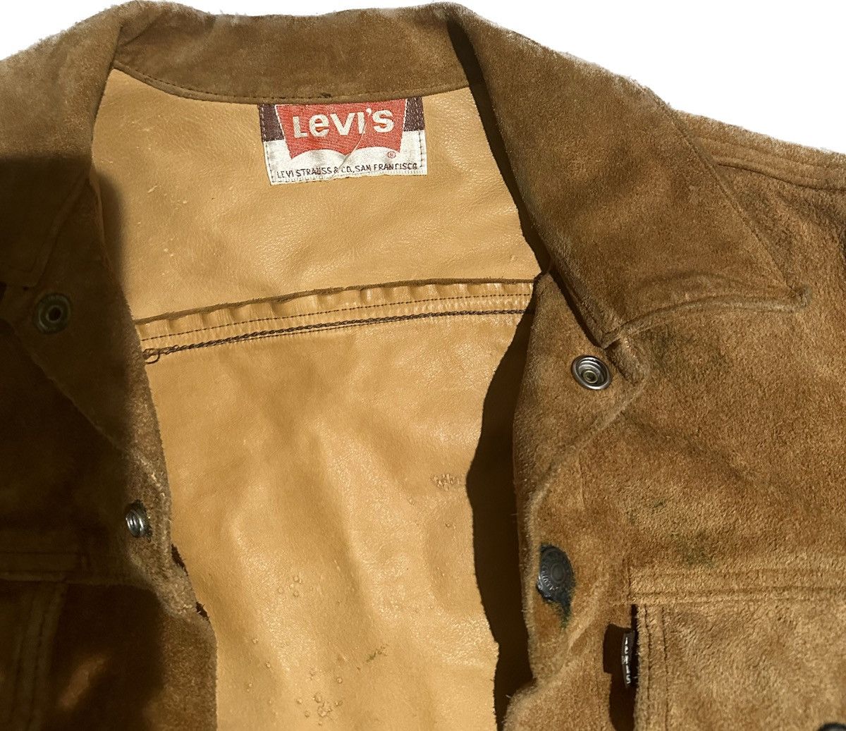 Levi's Vintage Clothing Vintage Levi’s full grain suede Big E Type III jacket Size US S / EU 44-46 / 1 - 2 Preview