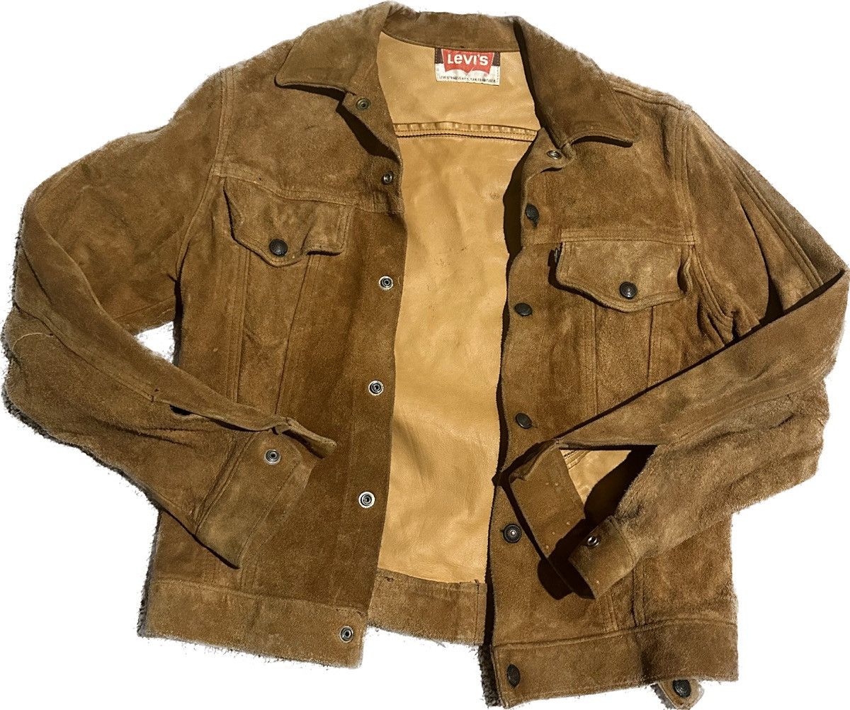 Levi's Vintage Clothing Vintage Levi’s full grain suede Big E Type III jacket Size US S / EU 44-46 / 1 - 1 Preview