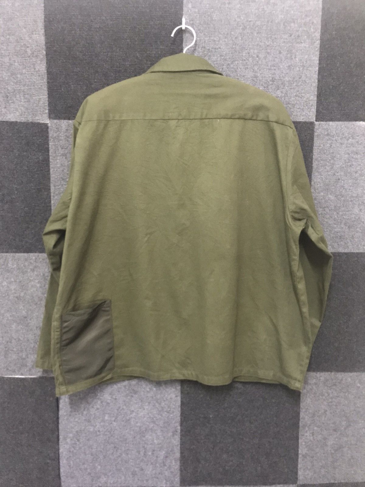 Japanese Brand NANO UNIVERSE Multipocket Two Tones Oversize Jacket F822 Size US M / EU 48-50 / 2 - 6 Thumbnail