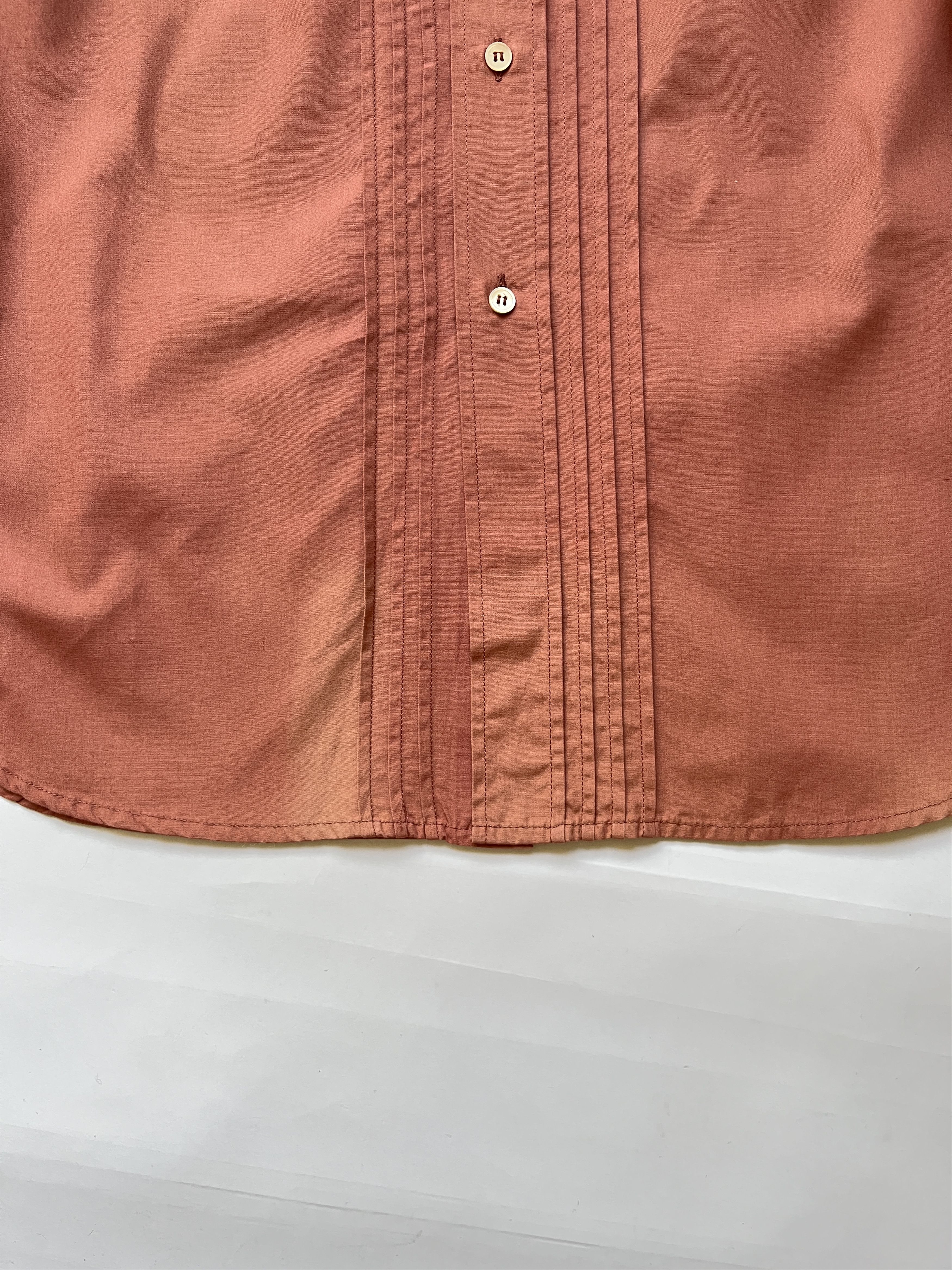 Miu Miu Early 2000's Miu Miu Brick Color Shirt Size US M / EU 48-50 / 2 - 6 Thumbnail