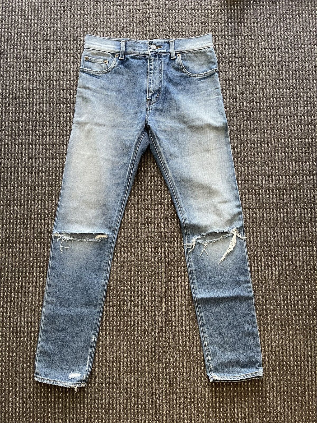 Hedi Slimane × Saint Laurent Paris Saint Laurent Paris 16SS D10 Jeans Hedi Slimane (READ DESC) Size US 28 / EU 44 - 1 Thumbnail