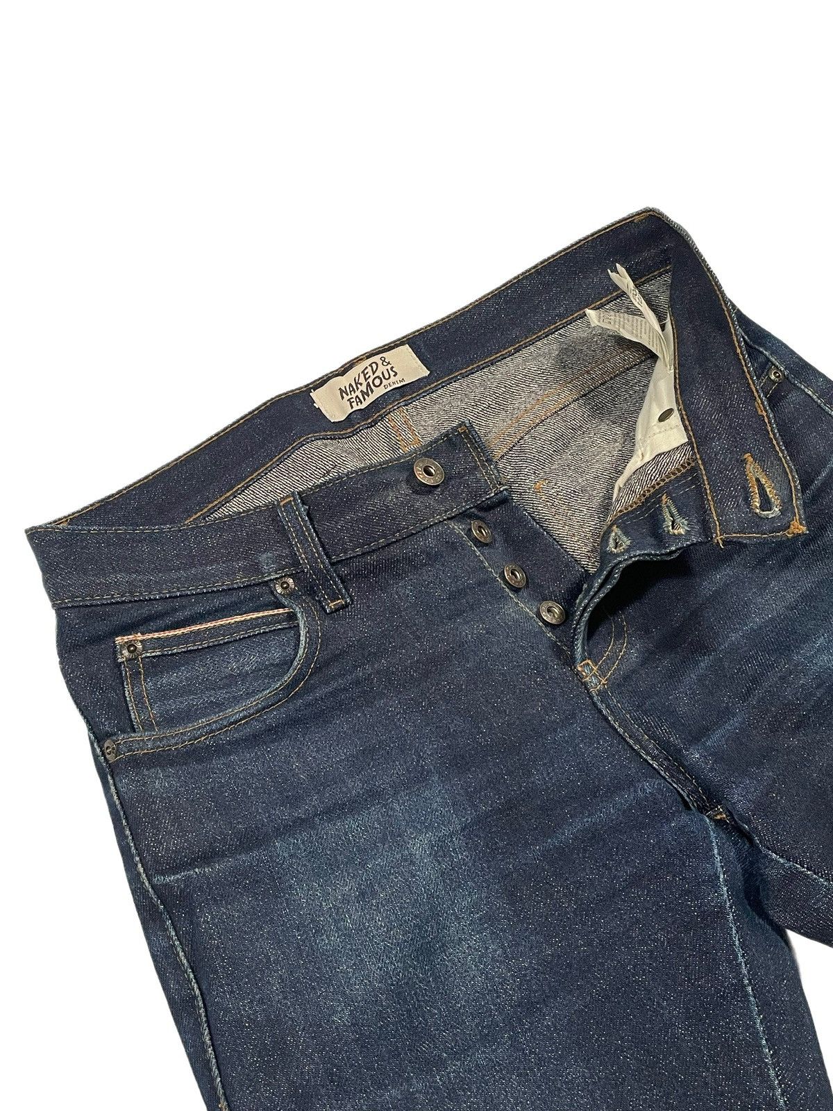 Naked & Famous Copper Twist Selvedge Jeans Size US 30 / EU 46 - 9 Thumbnail