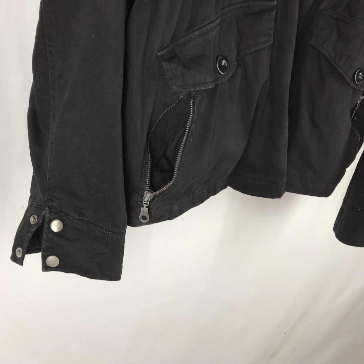 Japanese Brand B-S UTILITY PARKA OVERSIZED JACKET HIDDEN HOODIE Size US XXL / EU 58 / 5 - 9 Thumbnail
