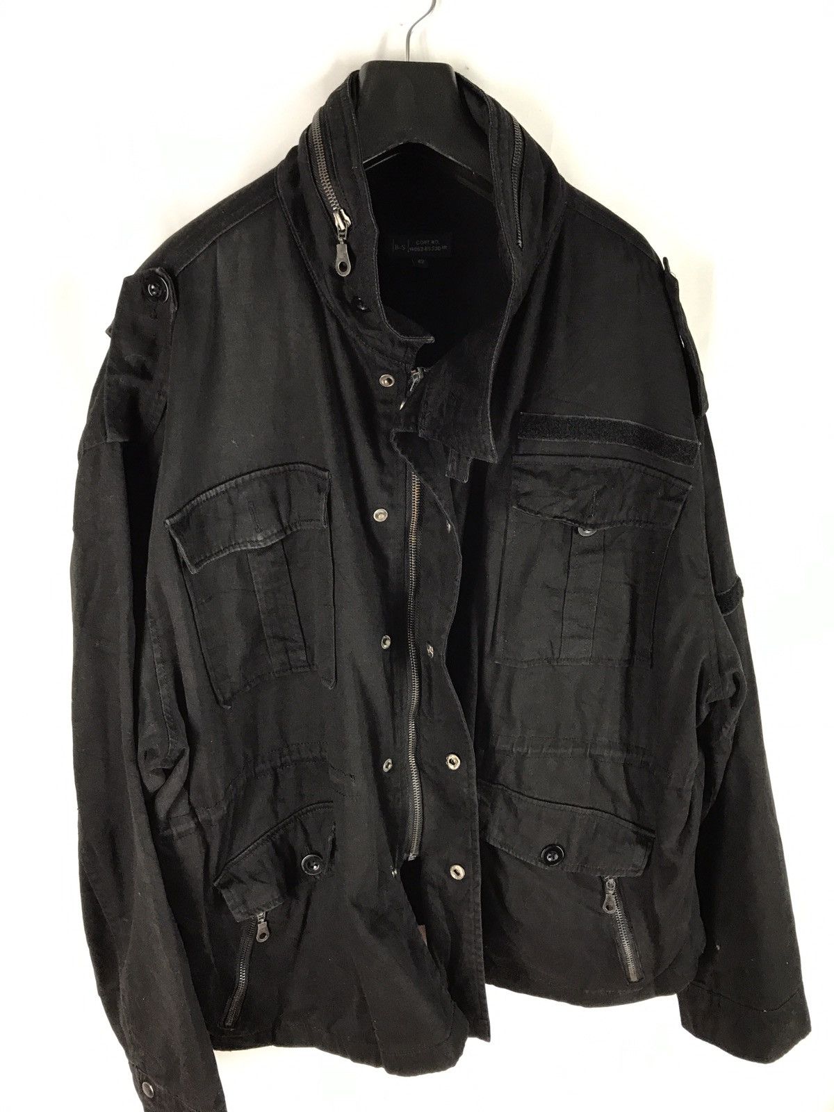 Japanese Brand B-S UTILITY PARKA OVERSIZED JACKET HIDDEN HOODIE Size US XXL / EU 58 / 5 - 2 Thumbnail