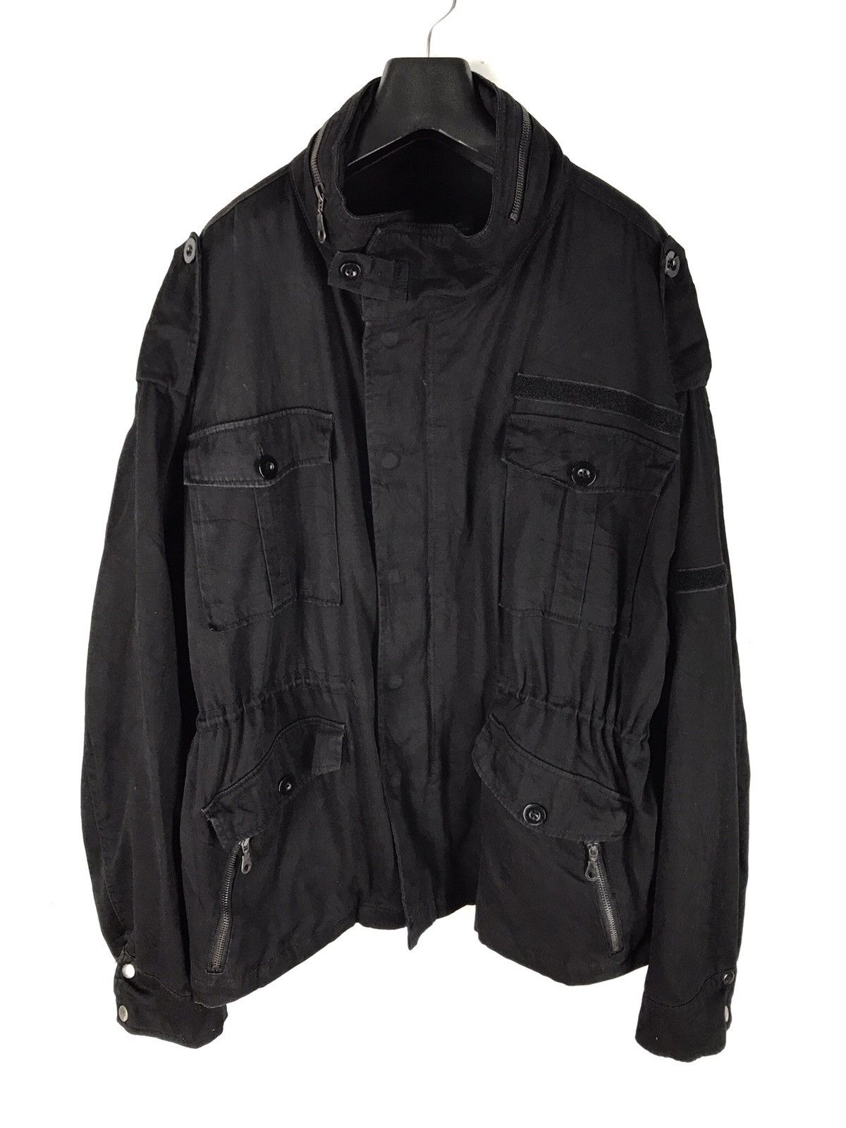 Japanese Brand B-S UTILITY PARKA OVERSIZED JACKET HIDDEN HOODIE Size US XXL / EU 58 / 5 - 1 Thumbnail