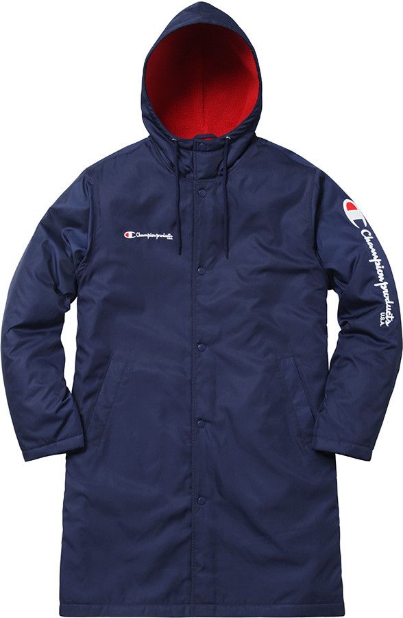 Champion × Supreme FW16' Supreme Champion Stadium Parka Size US M / EU 48-50 / 2 - 2 Thumbnail