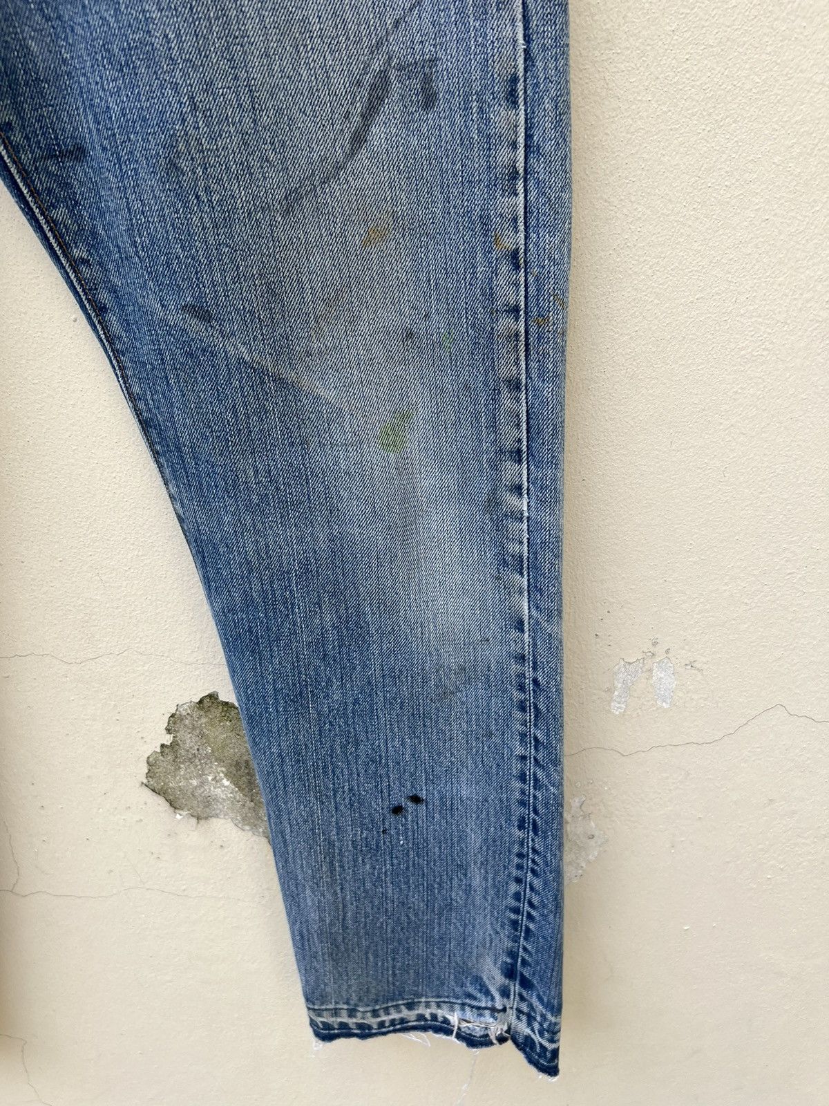 Levi's Vintage 70s Levi’s 505 Bartack 42 Talon Dirty Denim Jeans Size US 31 - 8 Thumbnail