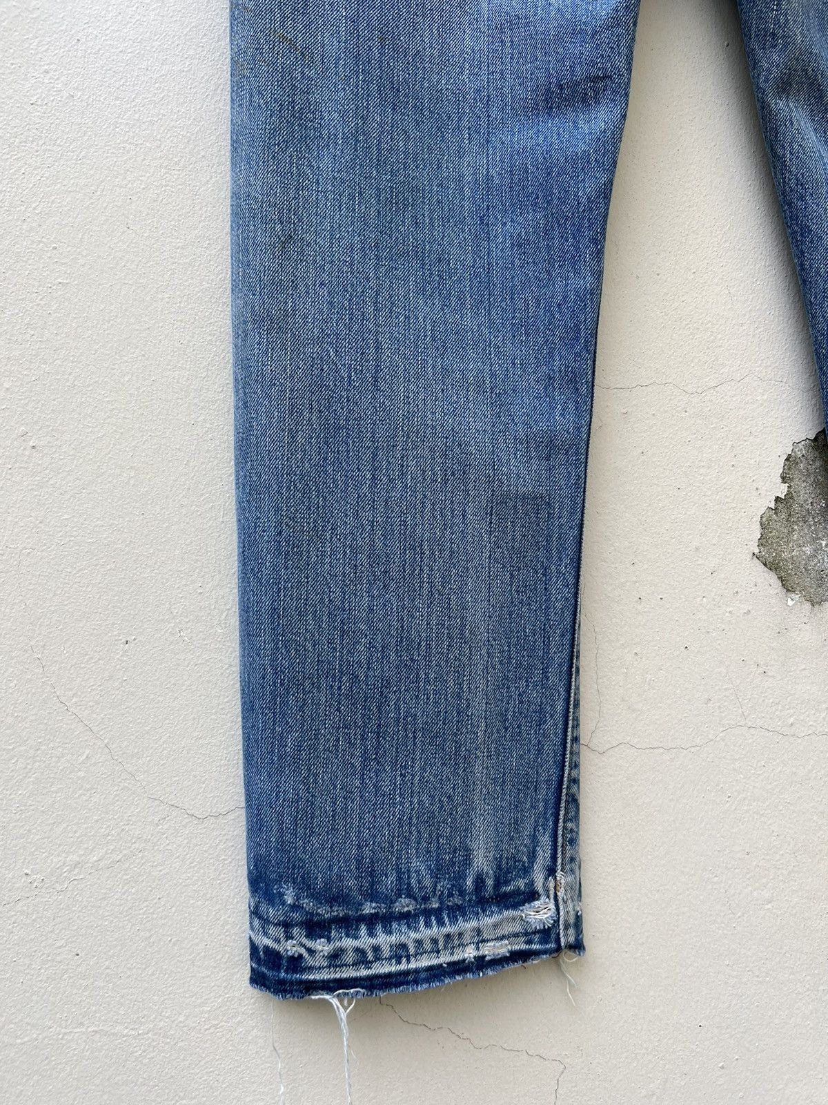 Levi's Vintage 70s Levi’s 505 Bartack 42 Talon Dirty Denim Jeans Size US 31 - 13 Thumbnail