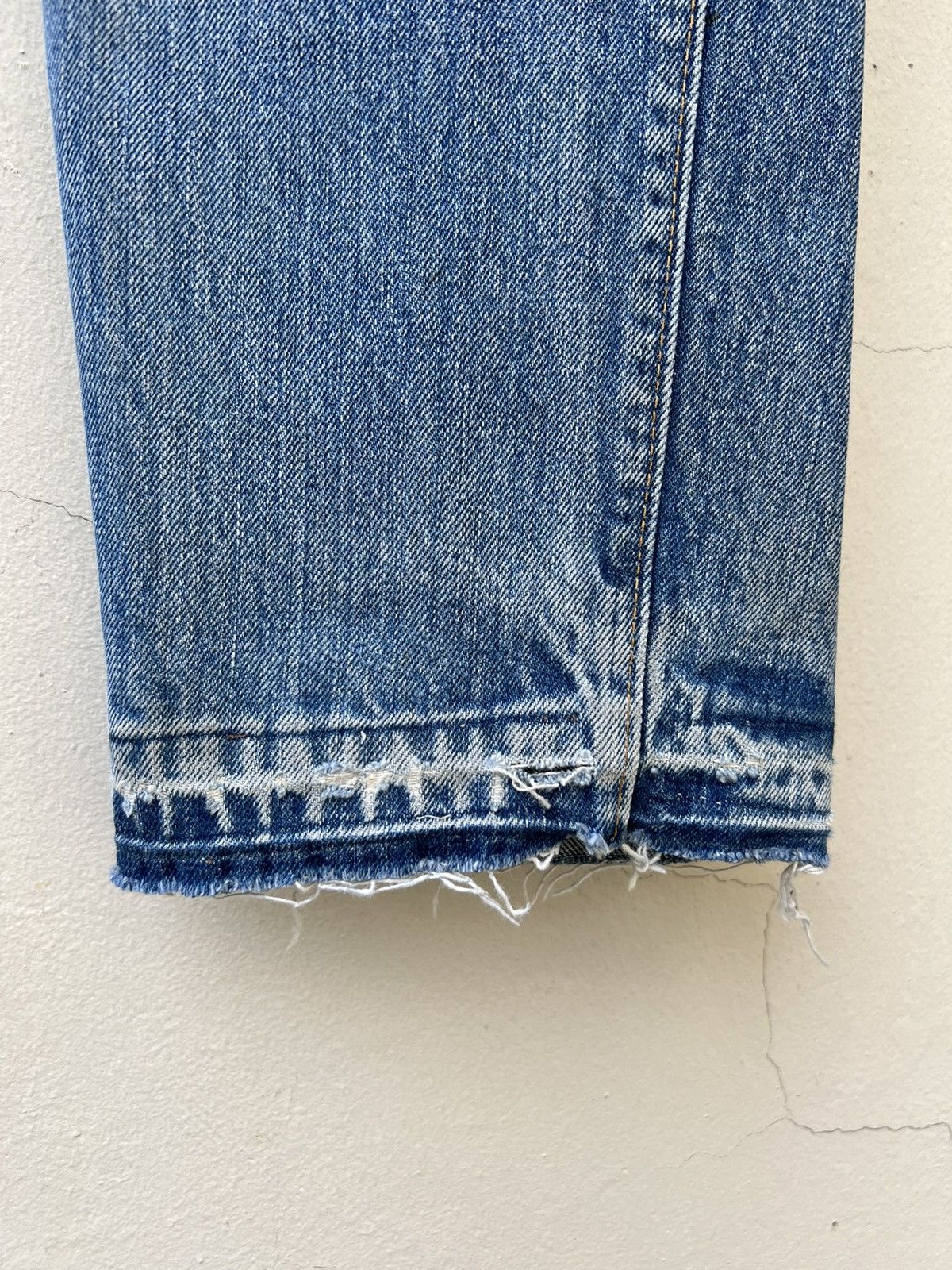 Levi's Vintage 70s Levi’s 505 Bartack 42 Talon Dirty Denim Jeans Size US 31 - 6 Thumbnail