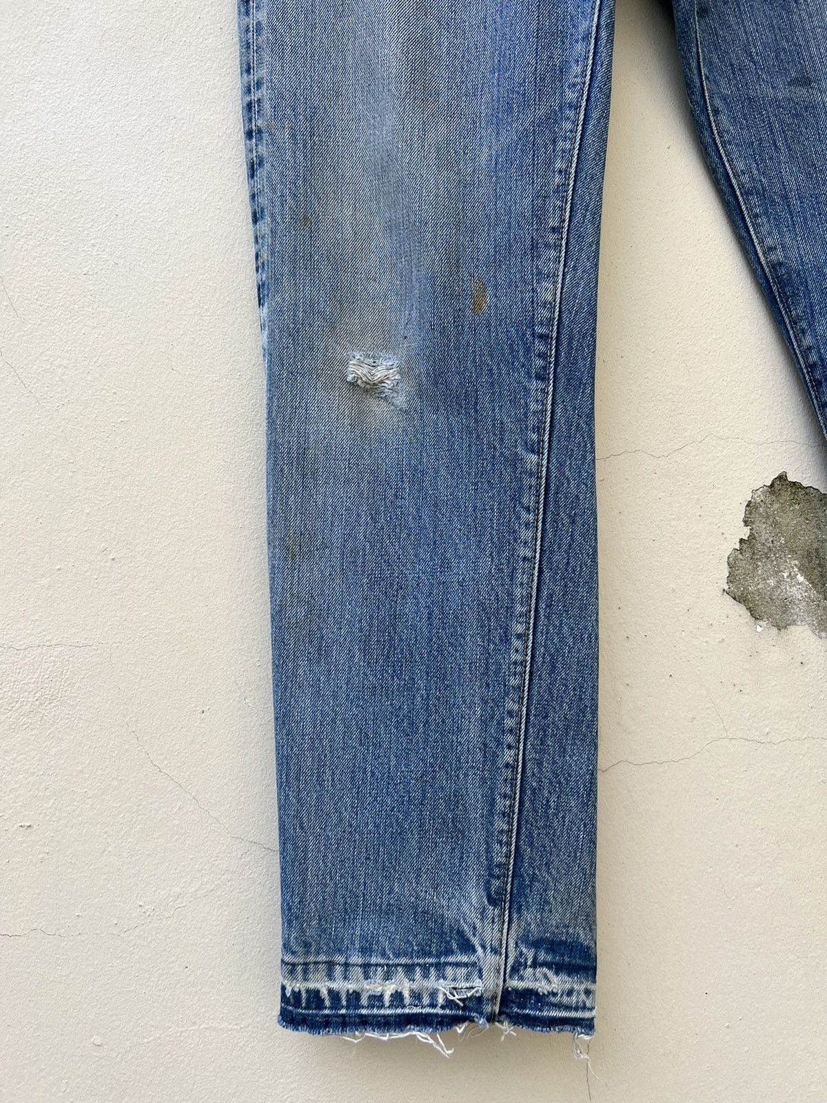 Levi's Vintage 70s Levi’s 505 Bartack 42 Talon Dirty Denim Jeans Size US 31 - 4 Thumbnail