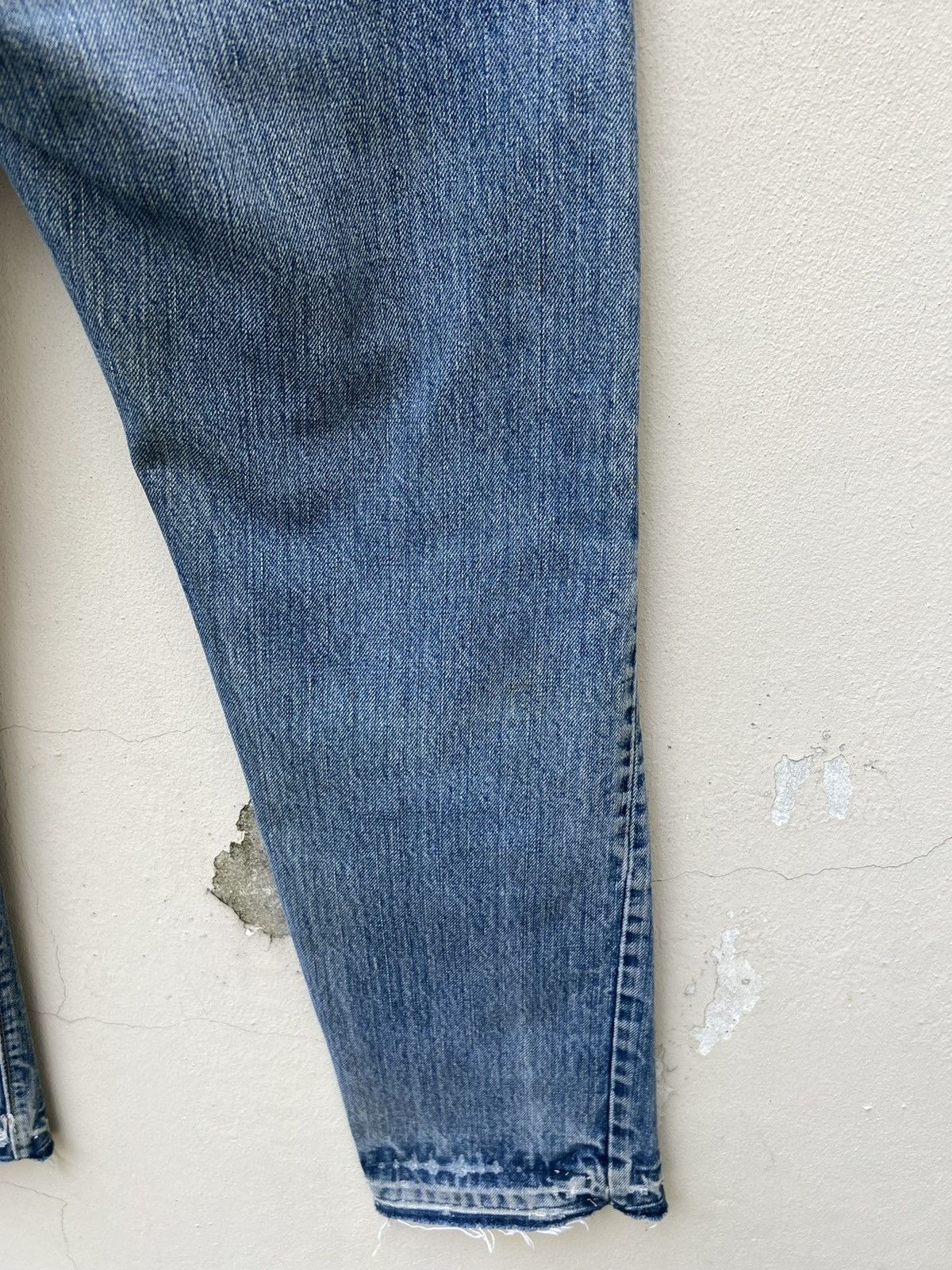 Levi's Vintage 70s Levi’s 505 Bartack 42 Talon Dirty Denim Jeans Size US 31 - 17 Thumbnail