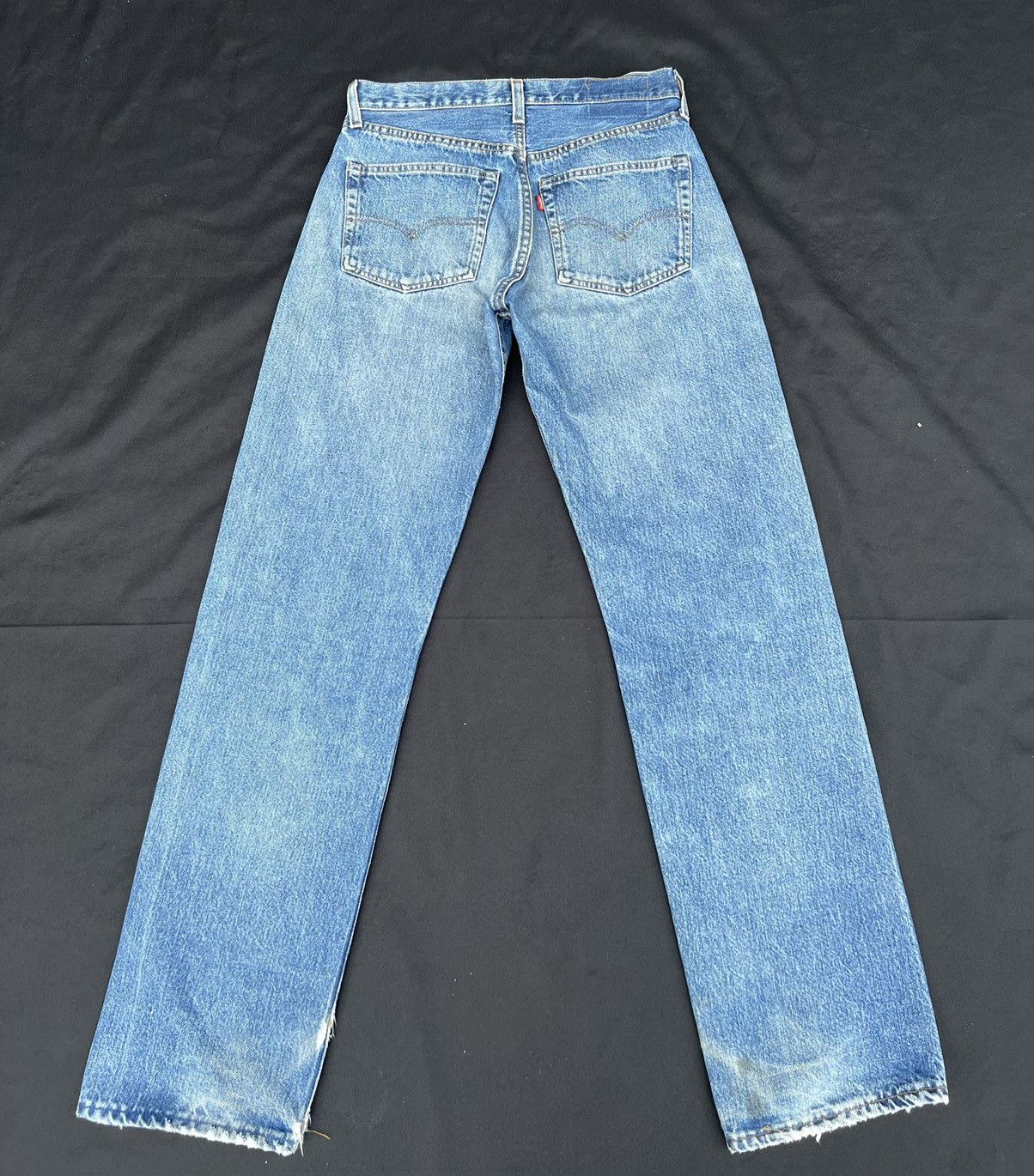 Levi's Vintage 90s Levi’s 501 Redline E Fade Denim Selvedge Jeans Size US 30 / EU 46 - 25 Thumbnail