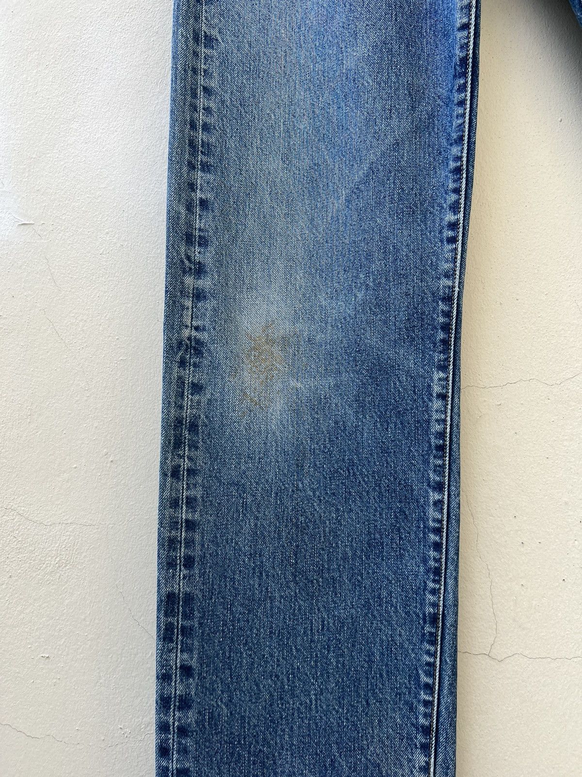 Levi's Vintage 90s Levi’s 501 Redline E Fade Denim Selvedge Jeans Size US 30 / EU 46 - 3 Thumbnail