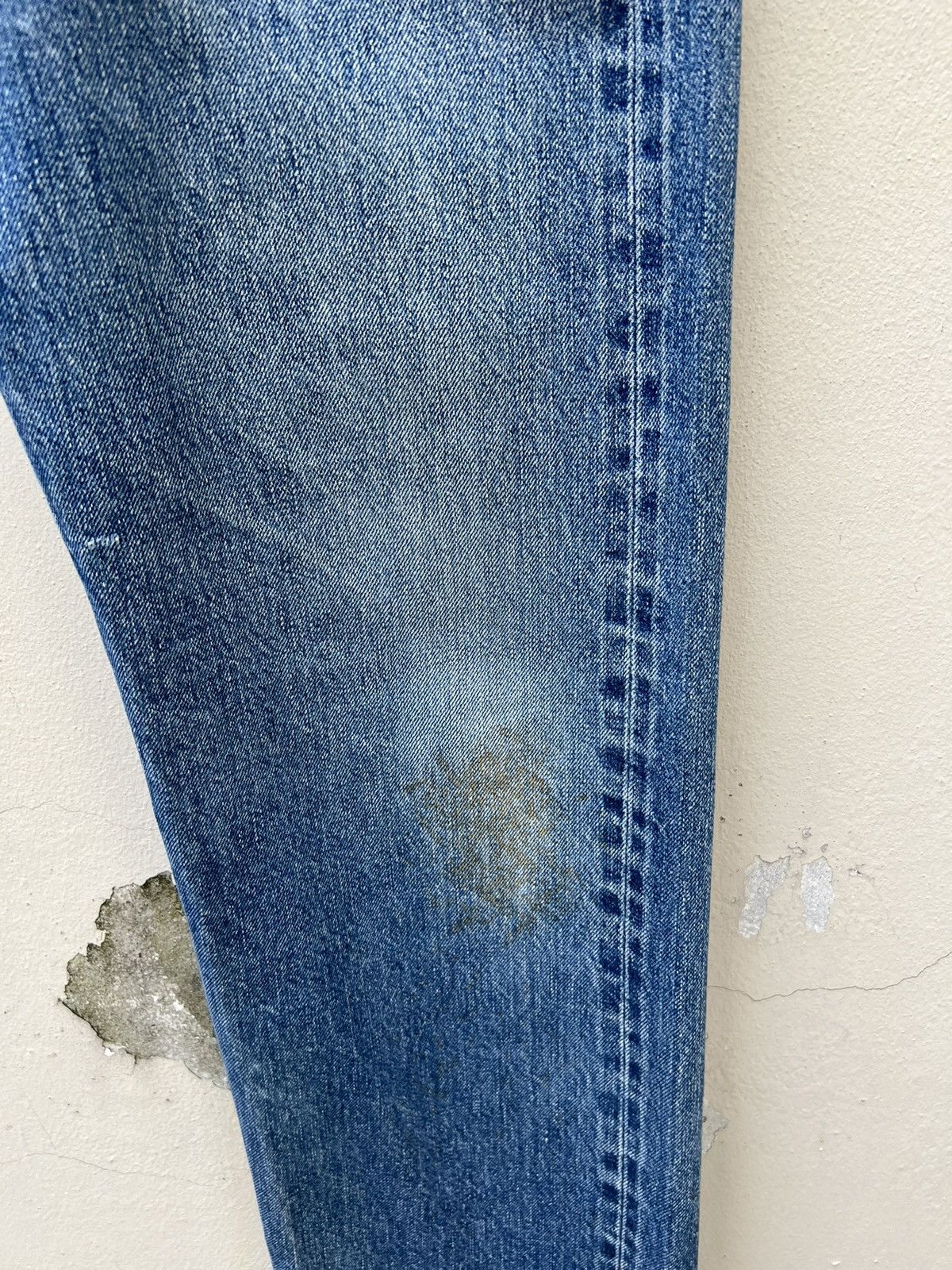 Levi's Vintage 90s Levi’s 501 Redline E Fade Denim Selvedge Jeans Size US 30 / EU 46 - 6 Thumbnail