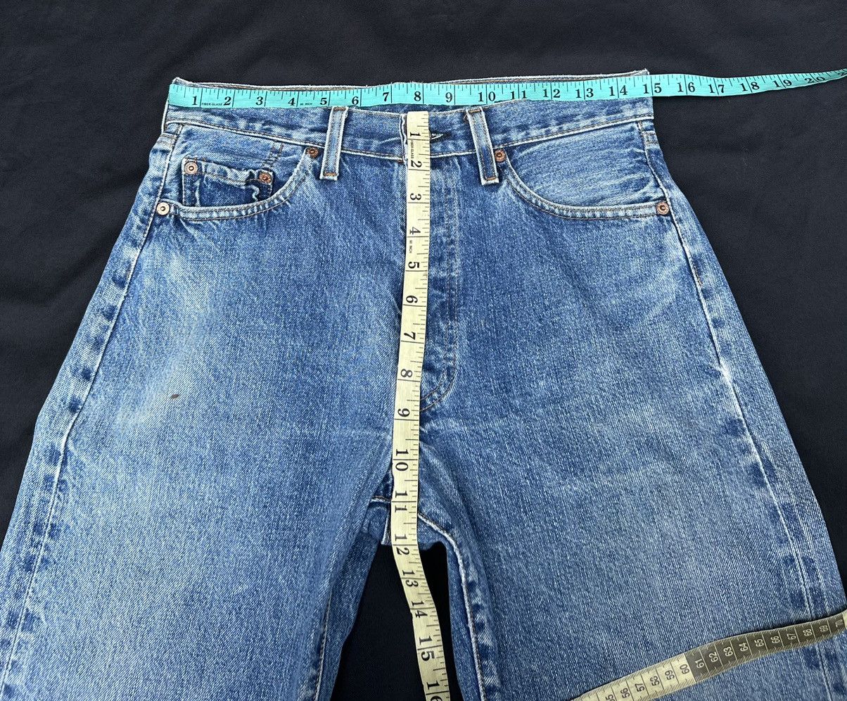 Levi's Vintage 90s Levi’s 501 Redline E Fade Denim Selvedge Jeans Size US 30 / EU 46 - 22 Thumbnail