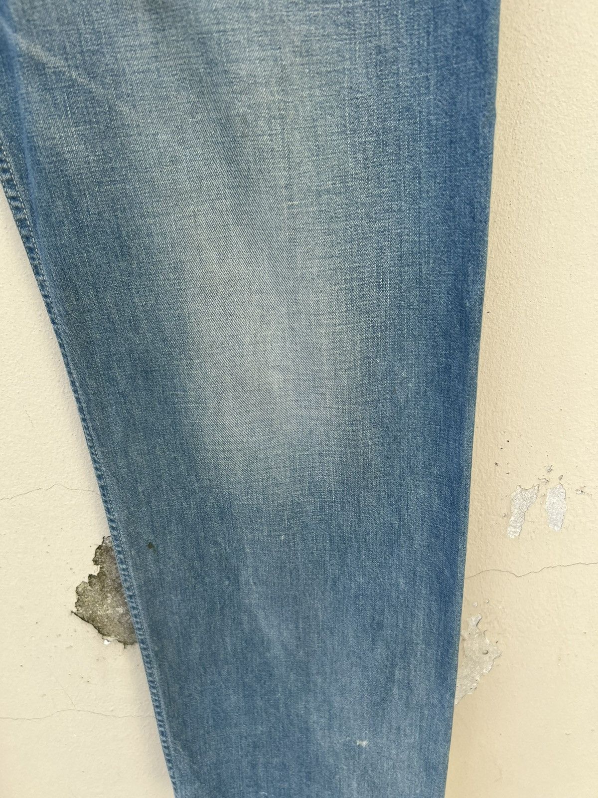 Hiroshi Kato × KATO Sun Fade Blue Vintage Kato Japan Dirty Denim Fatigue Pant Size US 31 - 12 Thumbnail