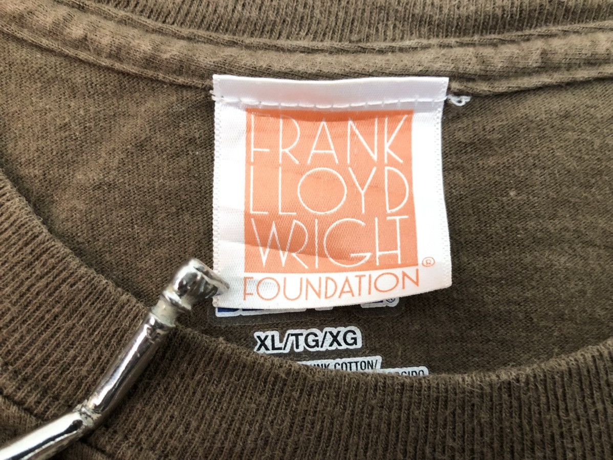 Hanes × Vintage 🔥 FRANK LLOYD WRIGHT FOUNDATION ARCHITECTURE DESIGNER ART T Size US XL / EU 56 / 4 - 10 Thumbnail