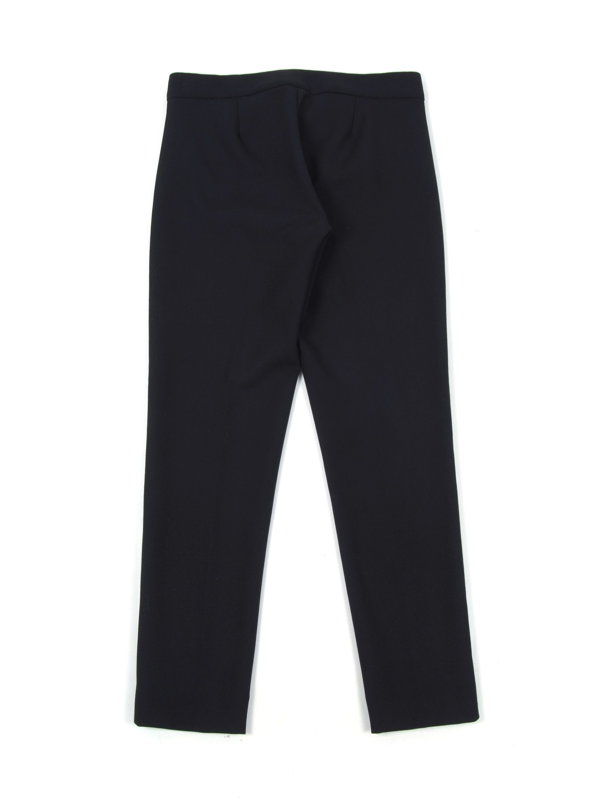 Max Mara Max Mara Black Wool Solid Pants US4 Size 27" / US 4 / IT 40 - 2 Thumbnail