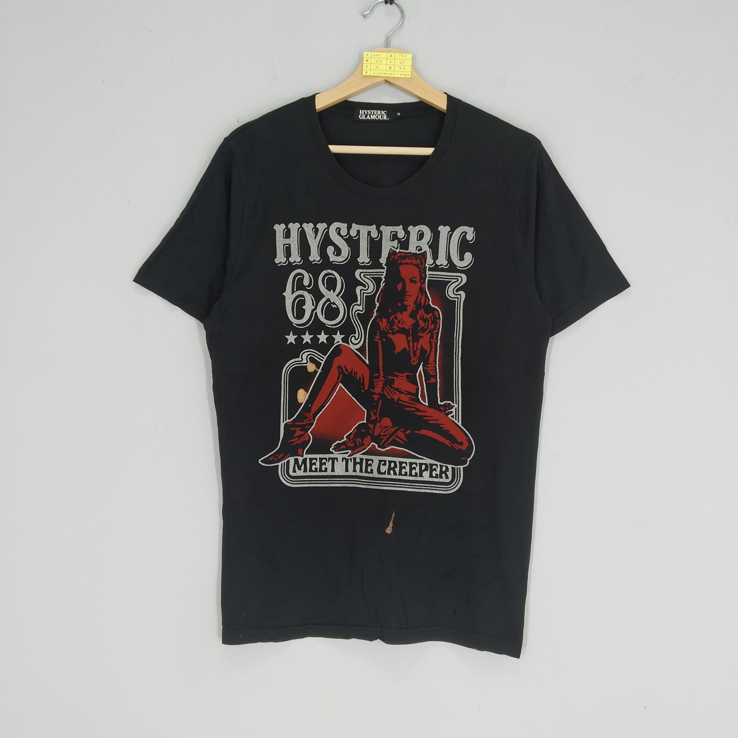 Hysteric Glamour × Japanese Brand × Vintage Vintage Hysteric Glamour Japan Meet The Creeper Streetwear Size US M / EU 48-50 / 2 - 1 Thumbnail