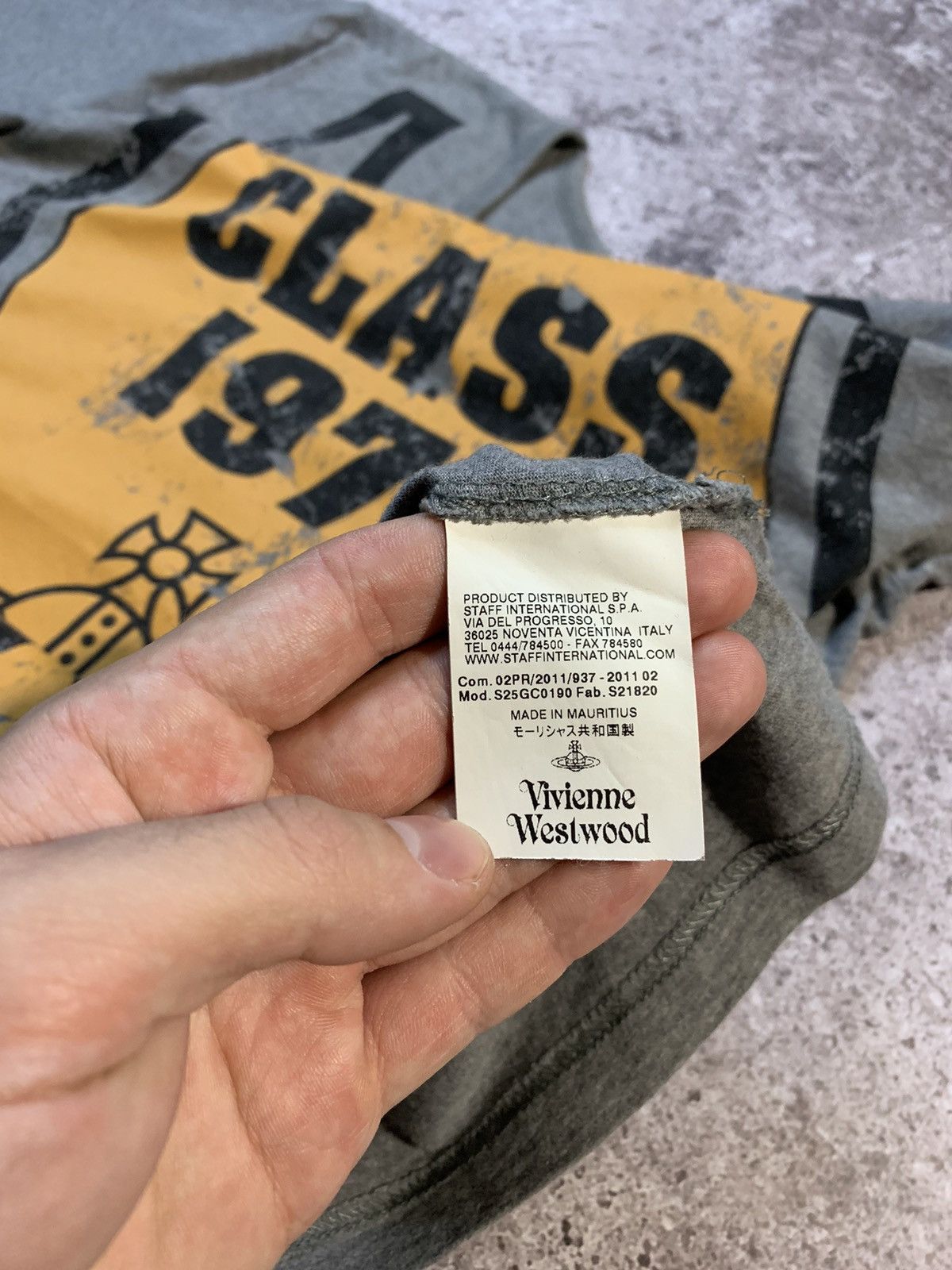 Designer × Vivienne Westwood Vivienne Westwood Man Tee Rare Armor Logo Size US XXL / EU 58 / 5 - 11 Thumbnail