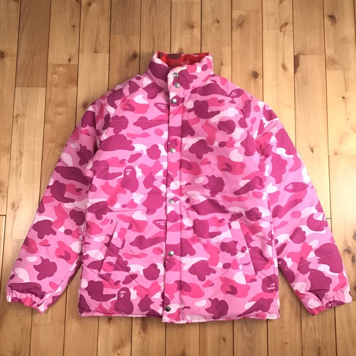 Bape 🔥Reversible🔥 Down jacket pink camo × red camo BAPE ape Size US S / EU 44-46 / 1 - 2 Preview