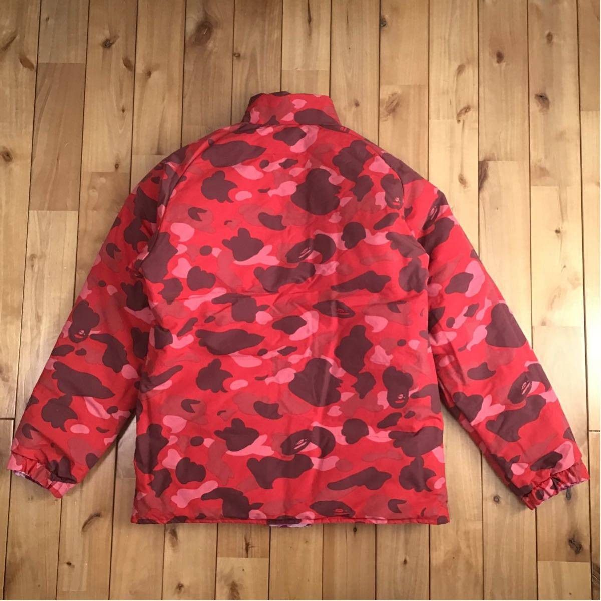 Bape 🔥Reversible🔥 Down jacket pink camo × red camo BAPE ape Size US S / EU 44-46 / 1 - 5 Thumbnail