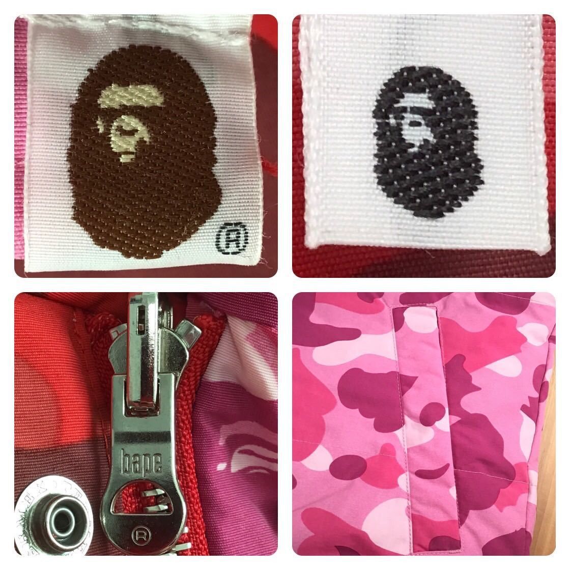Bape 🔥Reversible🔥 Down jacket pink camo × red camo BAPE ape Size US S / EU 44-46 / 1 - 9 Thumbnail