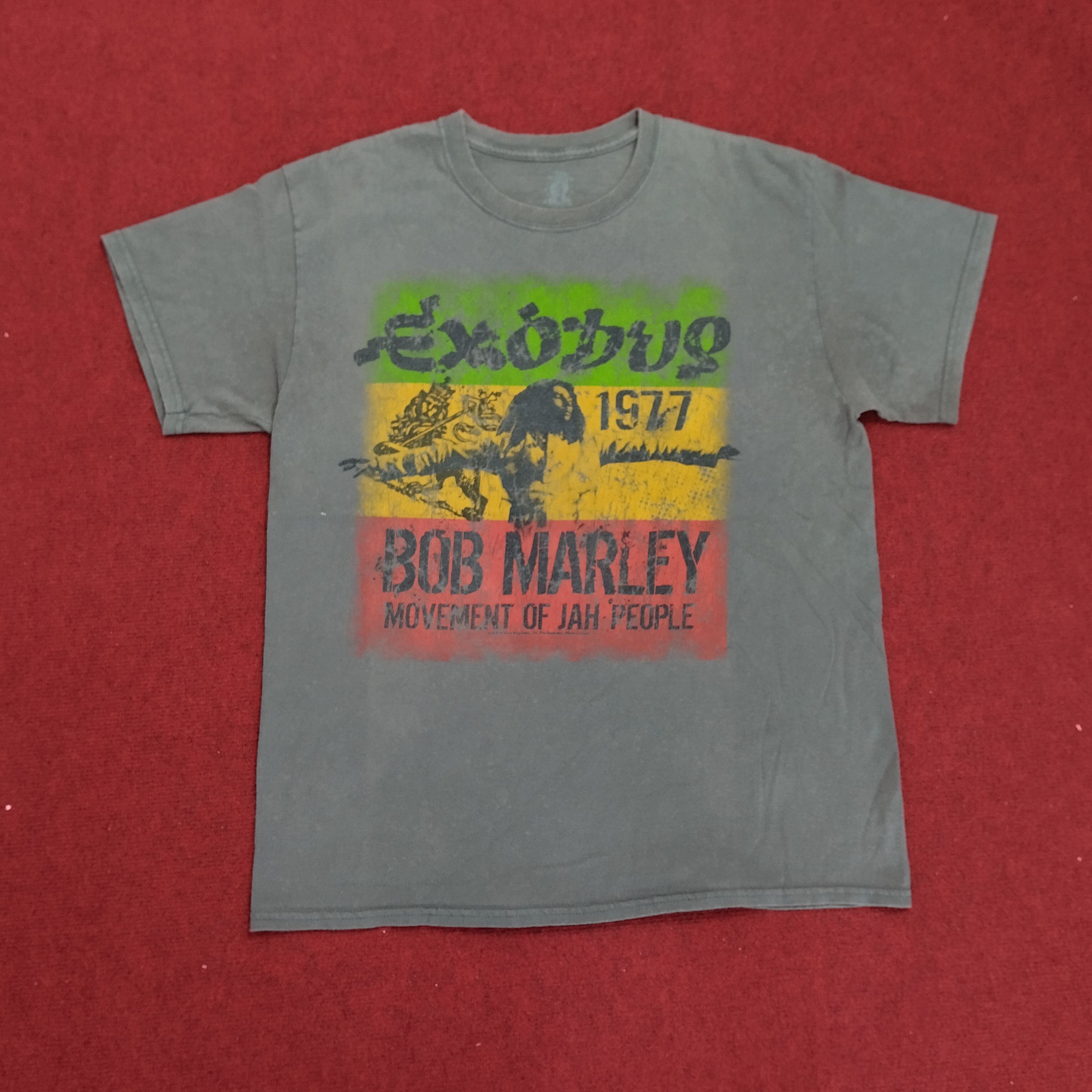 Band Tees × Bob Marley × Vintage Bob Marley Jamaica Reggae Solo Singer Tshirt Size US L / EU 52-54 / 3 - 1 Thumbnail