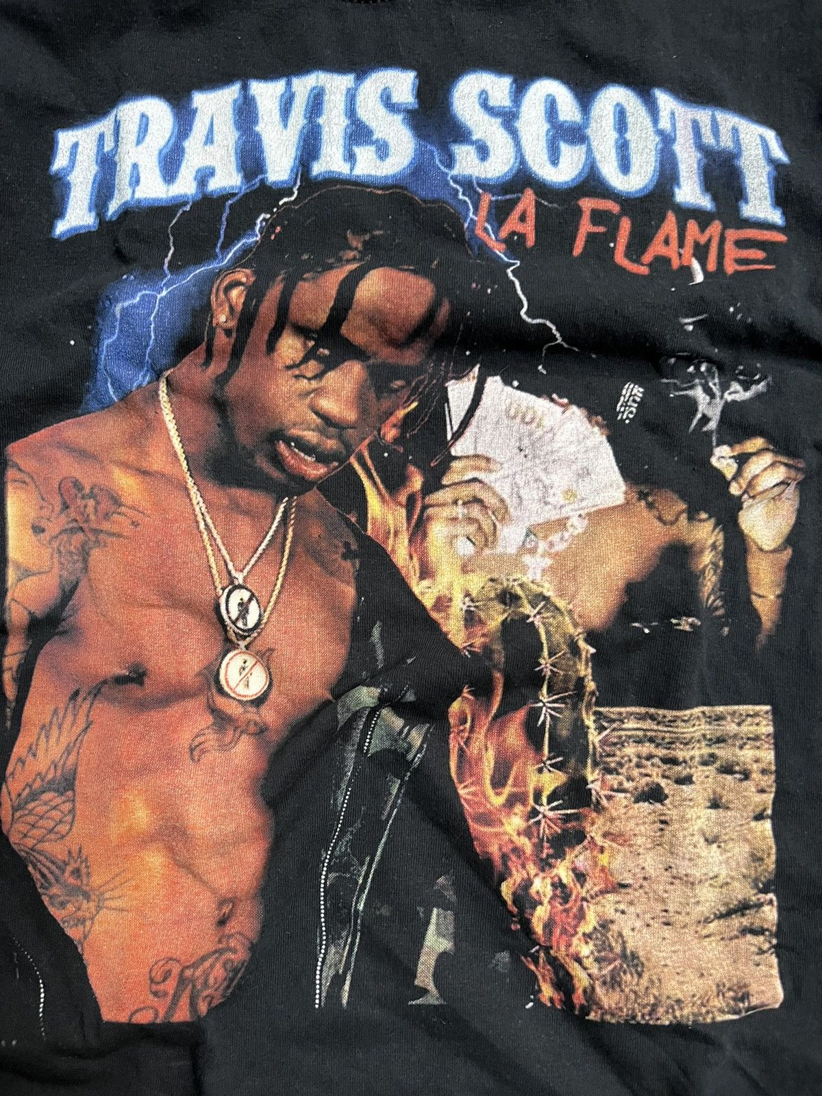 Rap Tees Travis Scott T-shirt Size XL | Grailed