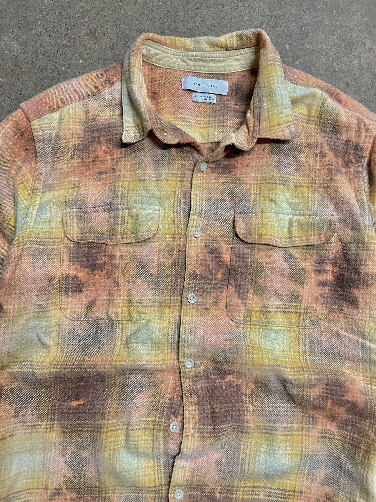 Urban Outfitters × Vintage Urban Outfitters Flannel Size US L / EU 52-54 / 3 - 3 Thumbnail