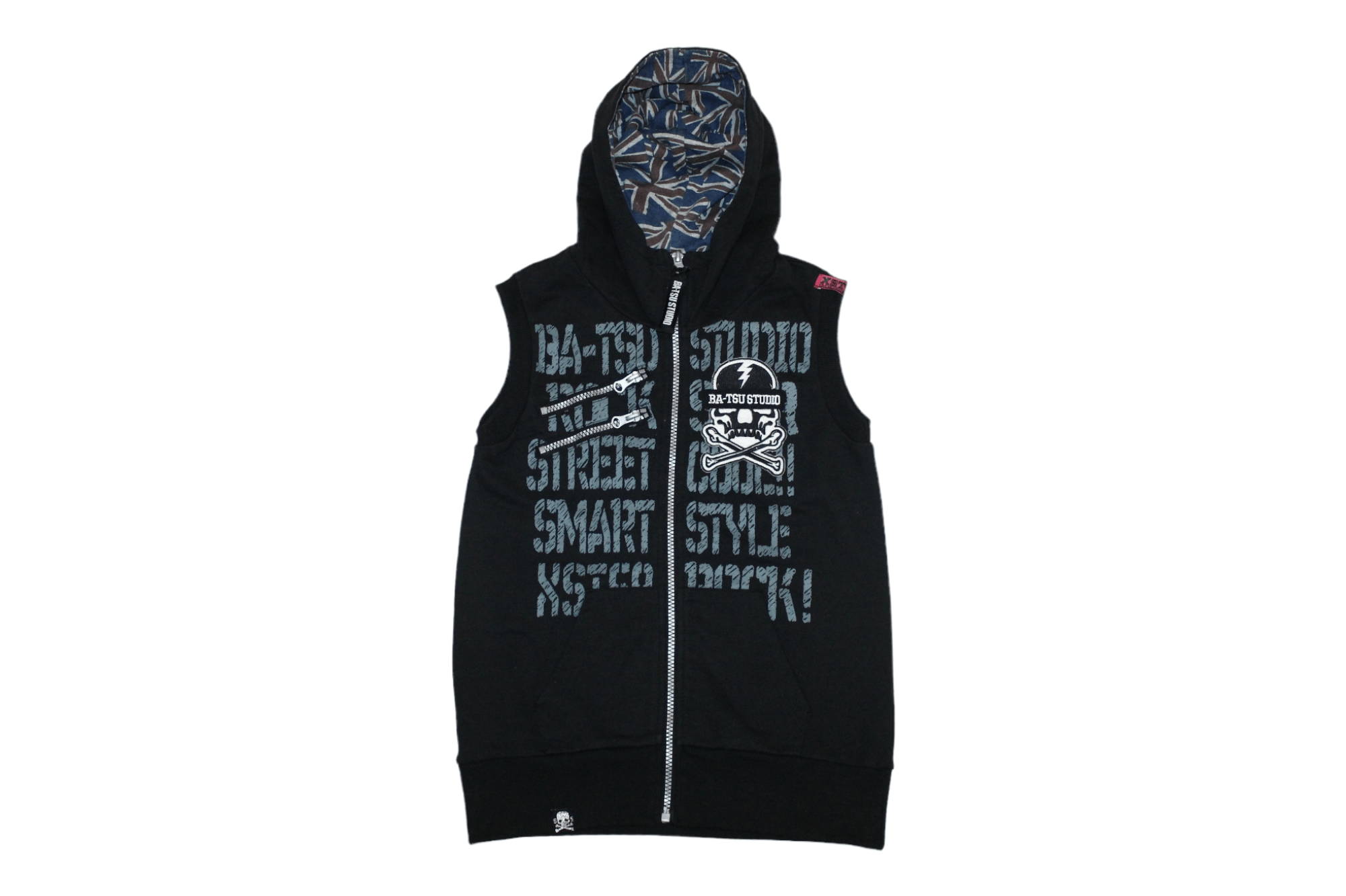If Six Was Nine Y2K🔥 Batsu Studio Japan poem punk seditionaries zip hoodie Size XS / US 0-2 / IT 36-38 - 2 Thumbnail