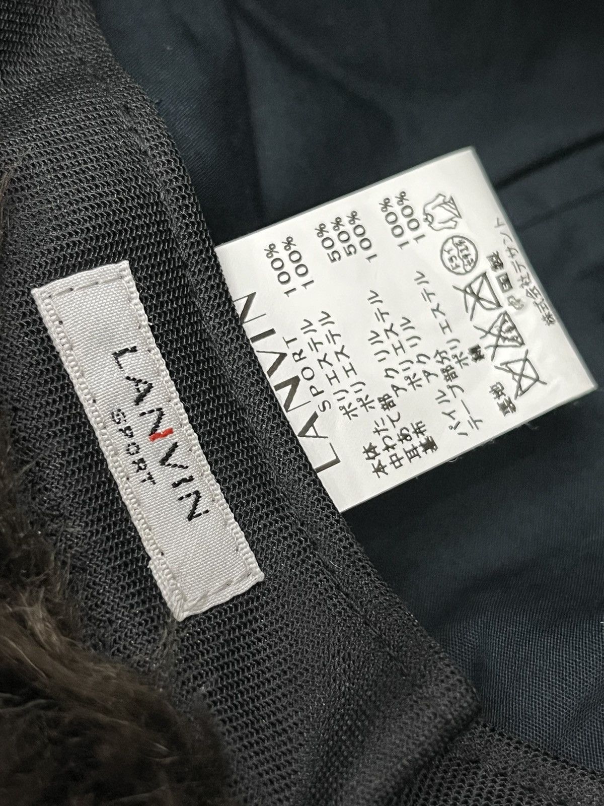 Lanvin 🔥LANVIN SPORT Luxury Quilted Ear Muff Velcro Strapback Hat Size ONE SIZE - 7 Thumbnail
